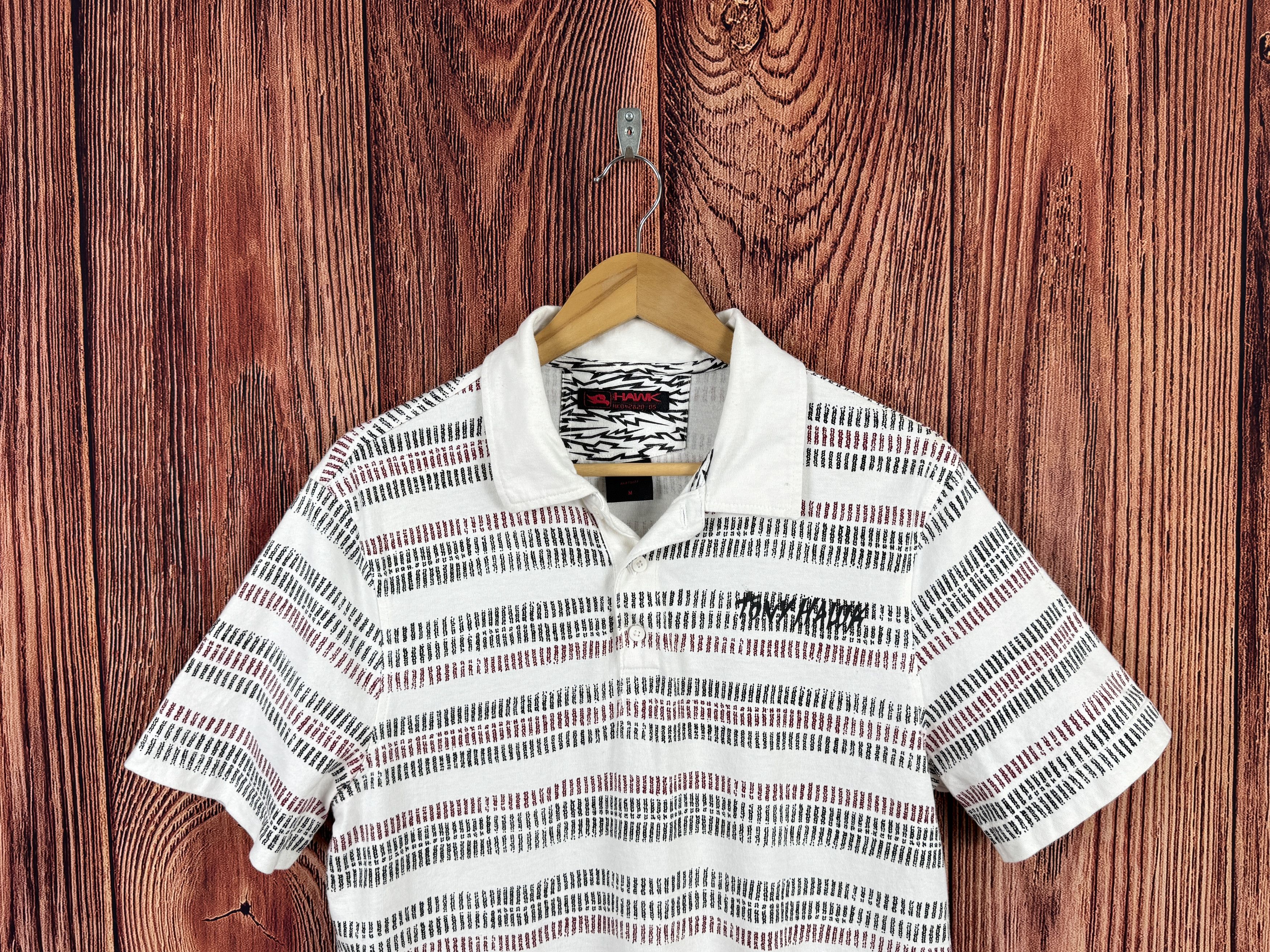 Tony Hawk Vintage TONY HAWK Skateboarding Polo Multilogo Size US M / EU 48-50 / 2 - 2 Thumbnail