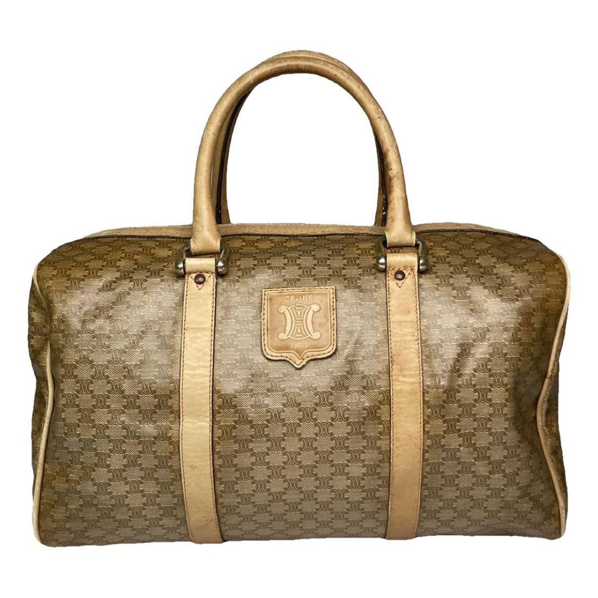 Celine SAC SEAU Gold Leather Handbag Size ONE SIZE - 1 Thumbnail