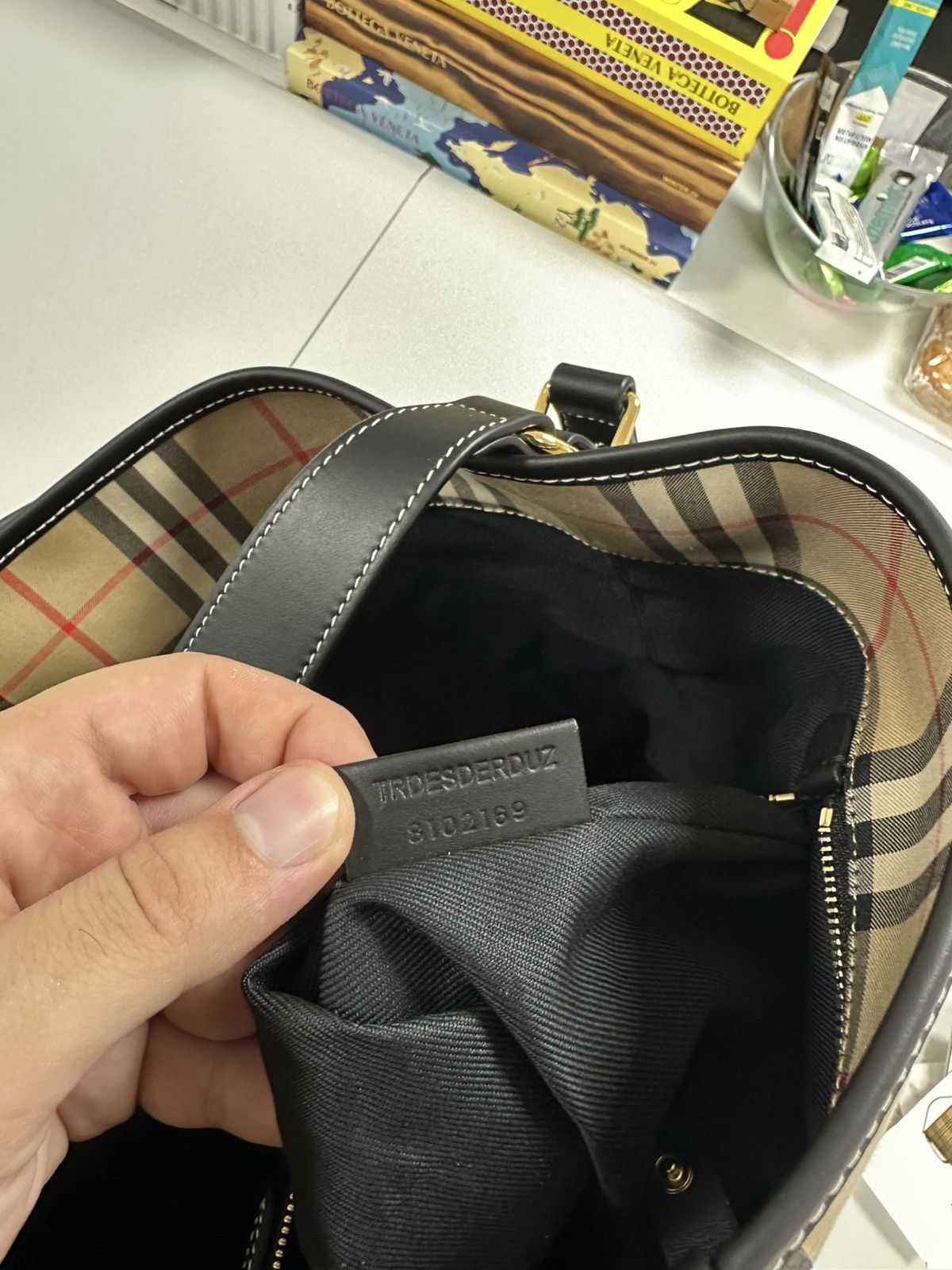Burberry BURBERRY ASHBY CHECK CANVAS Size ONE SIZE - 6 Thumbnail