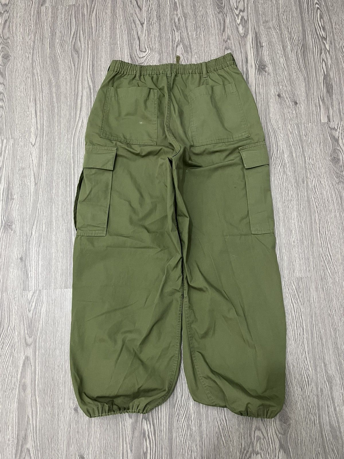 Yohji Yamamoto 🇯🇵Gu Super Wide Yohji Yamamoto Style Cargo Pants Size US 31 - 7 Thumbnail