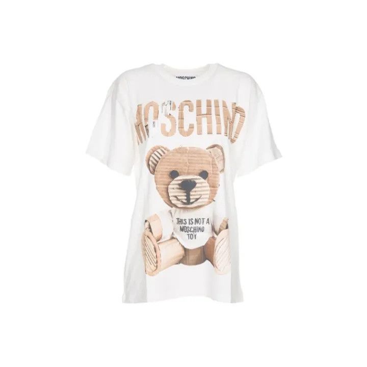 Moschino Moschino Teddy Bear Graphic T-shirt for Women 0079 Size XXS / US 00 / IT 34 - 1 Thumbnail