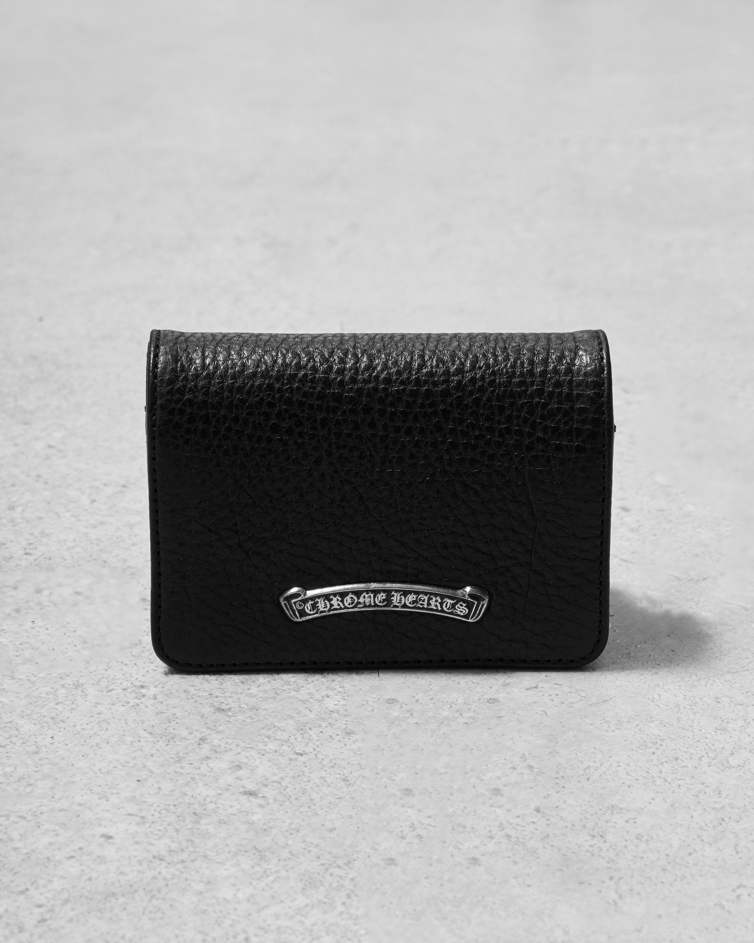 Chrome Hearts CHROME HEARTS Card Case 3 Pocket Scroll Wallet Size ONE SIZE - 2 Thumbnail
