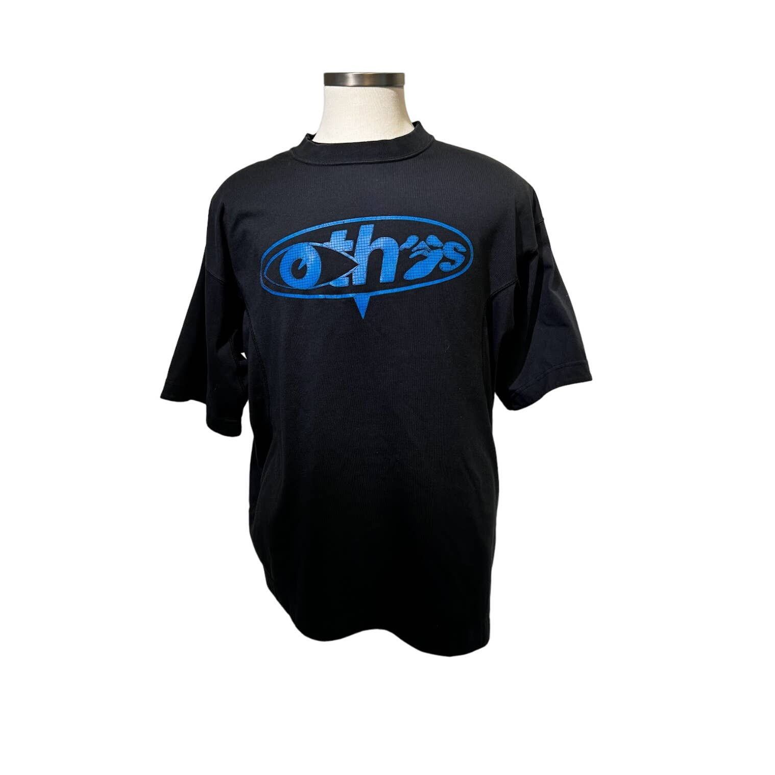 image of Off White X Nike Men's Tee in Black (Size Large)