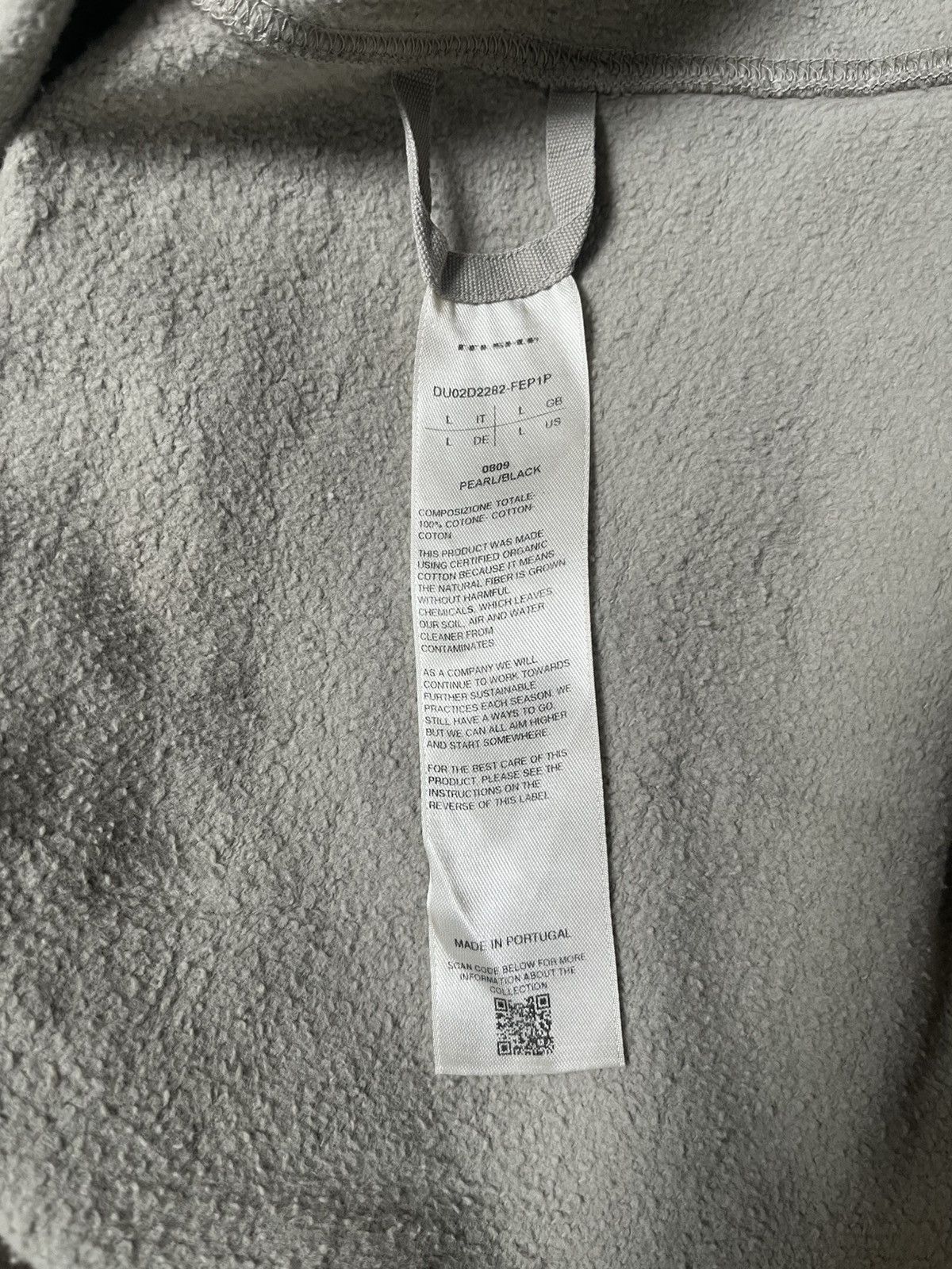 Rick Owens Drkshdw Rick Owens DRKSHDW Portville Pearl Hoodie Size L BNWT Size US L / EU 52-54 / 3 - 14 Thumbnail