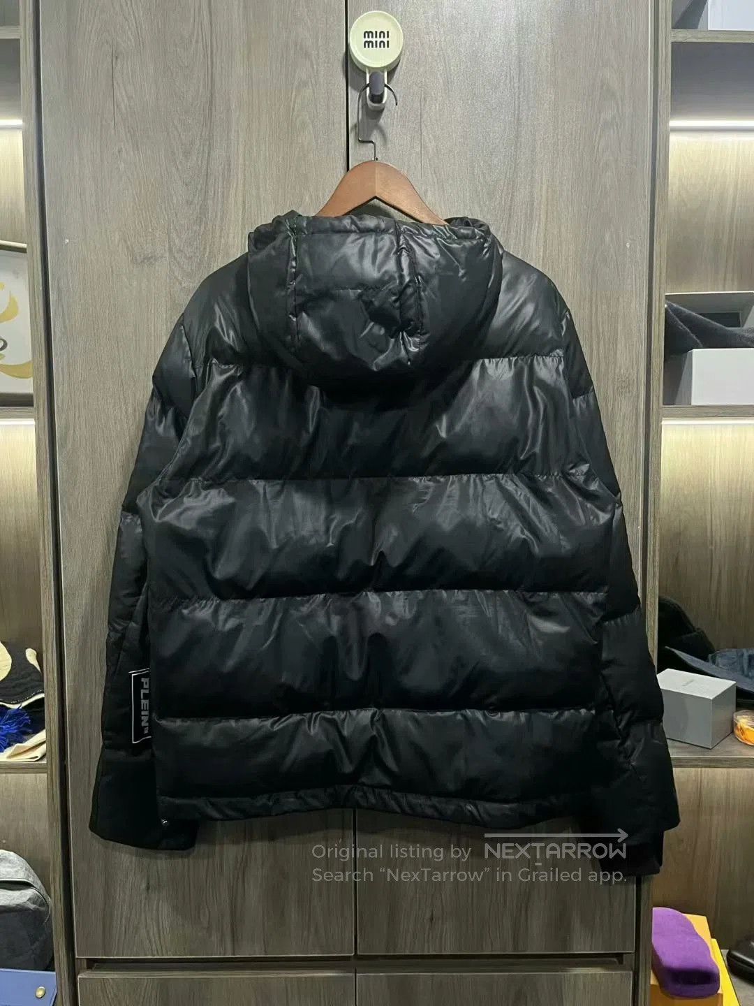 Moose Knuckles black technology down jacket by philip plein. Size US L / EU 52-54 / 3 - 6 Thumbnail