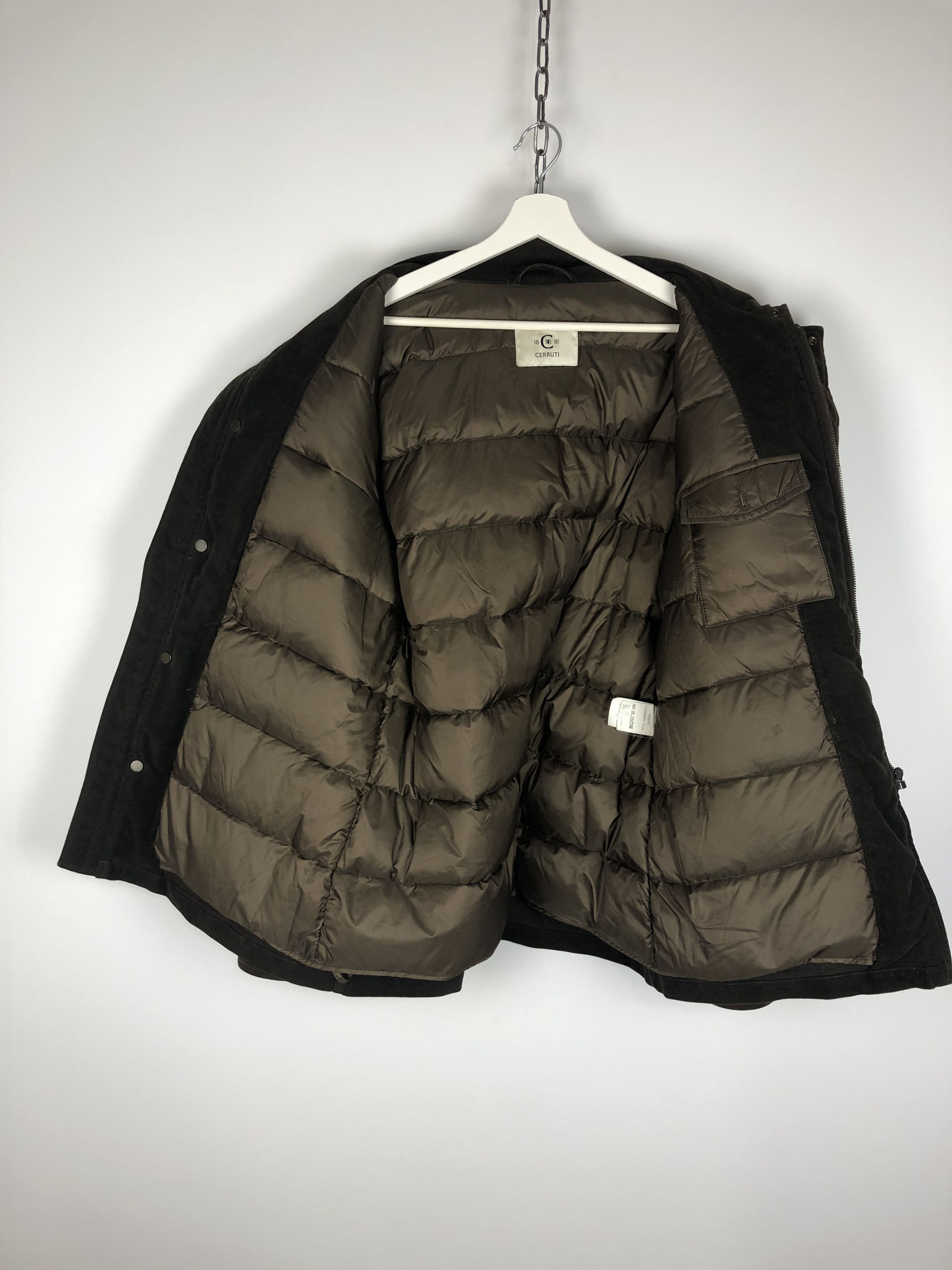 Cerruti 1881 Cerruti 1881 Italian Jacket Zip Brown size 54 Size US L / EU 52-54 / 3 - 9 Thumbnail