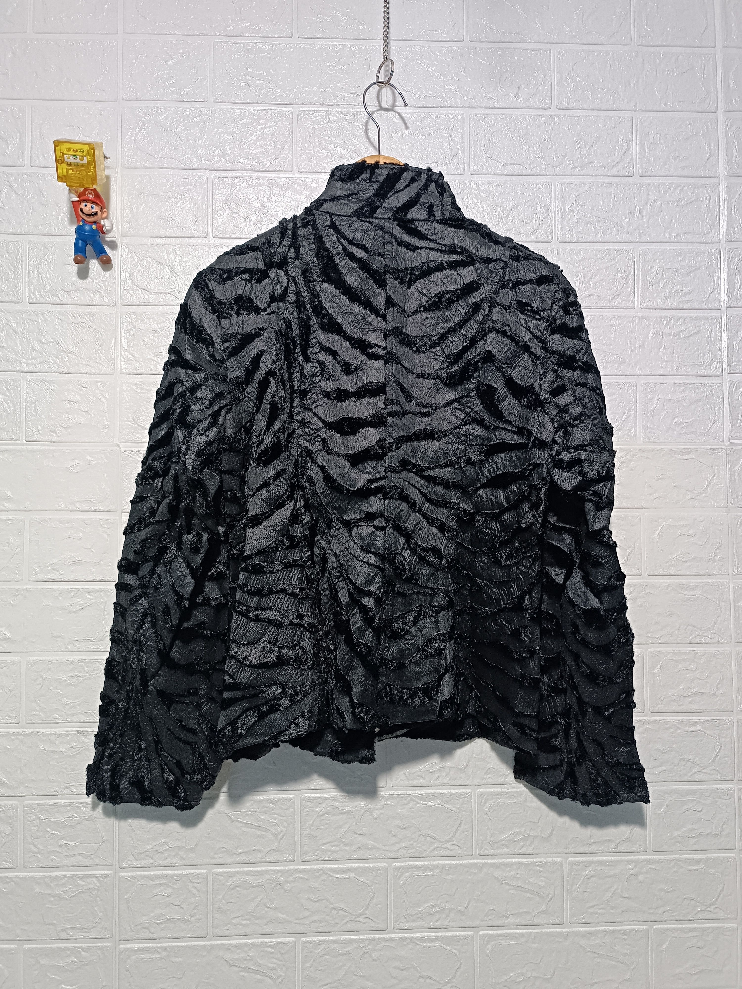 Japanese Brand Archive Moga Stand Collar Zip-Up Tiger Pattern Jacket Y2K Size M / US 6-8 / IT 42-44 - 5 Thumbnail