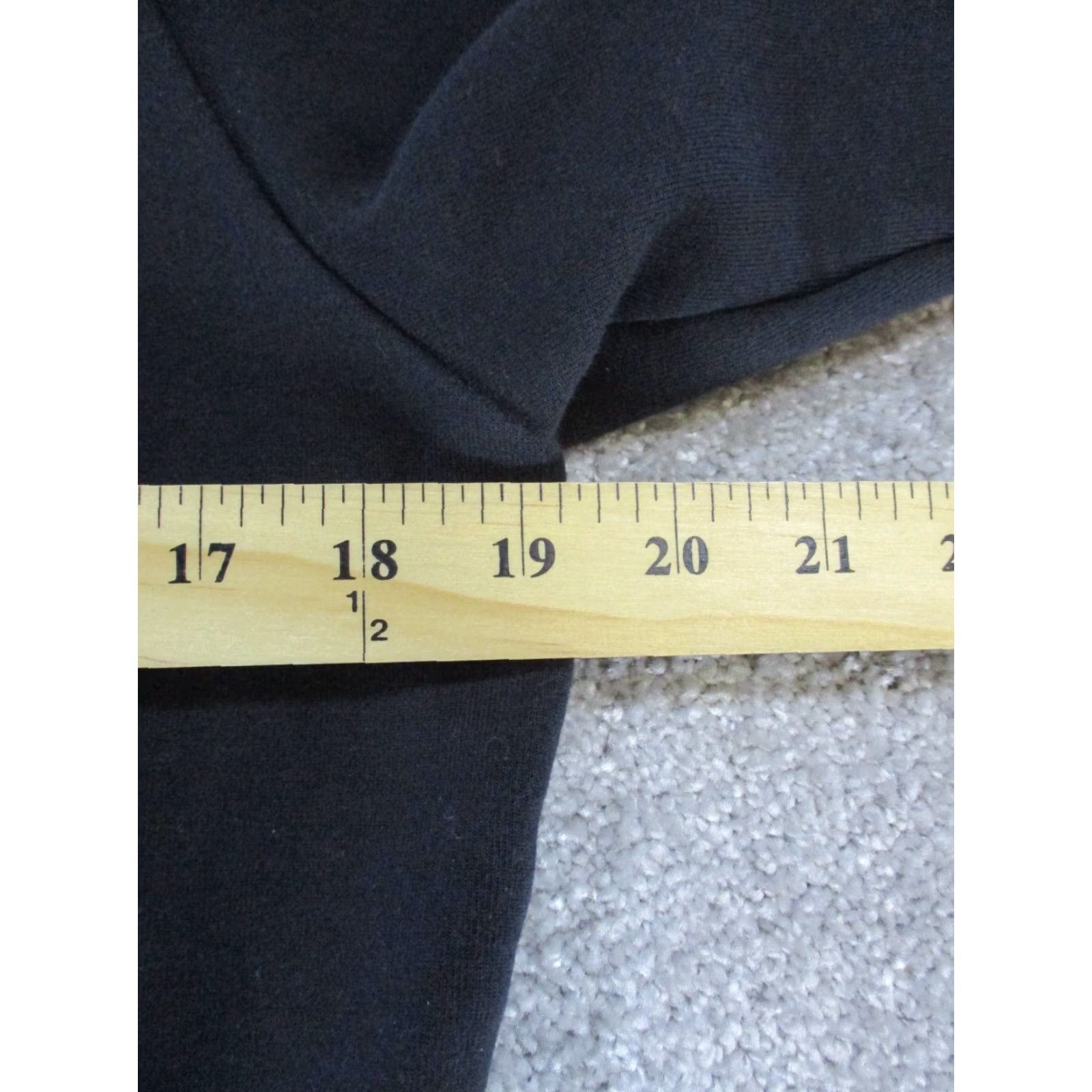 Adidas VINTAGE Adidas Sweater Womens Medium Black Cotton Fleece Pullover Crew Neck Casual Womens Size M / US 6-8 / IT 42-44 - 6 Thumbnail