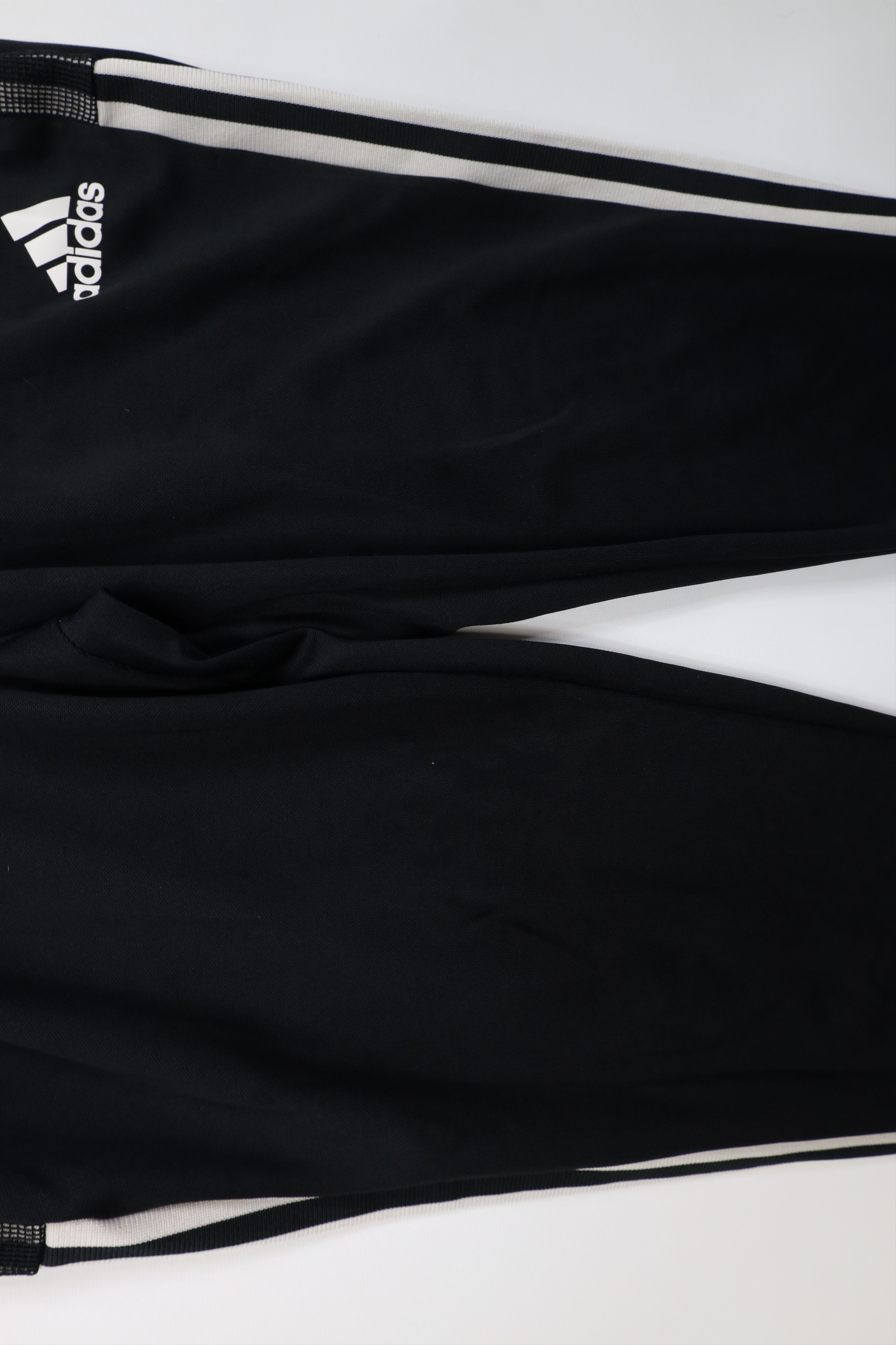 Adidas Adidas Spell Striped Tapered Leg Soccer Warm Up Pants Black Size US 36 / EU 52 - 8 Thumbnail