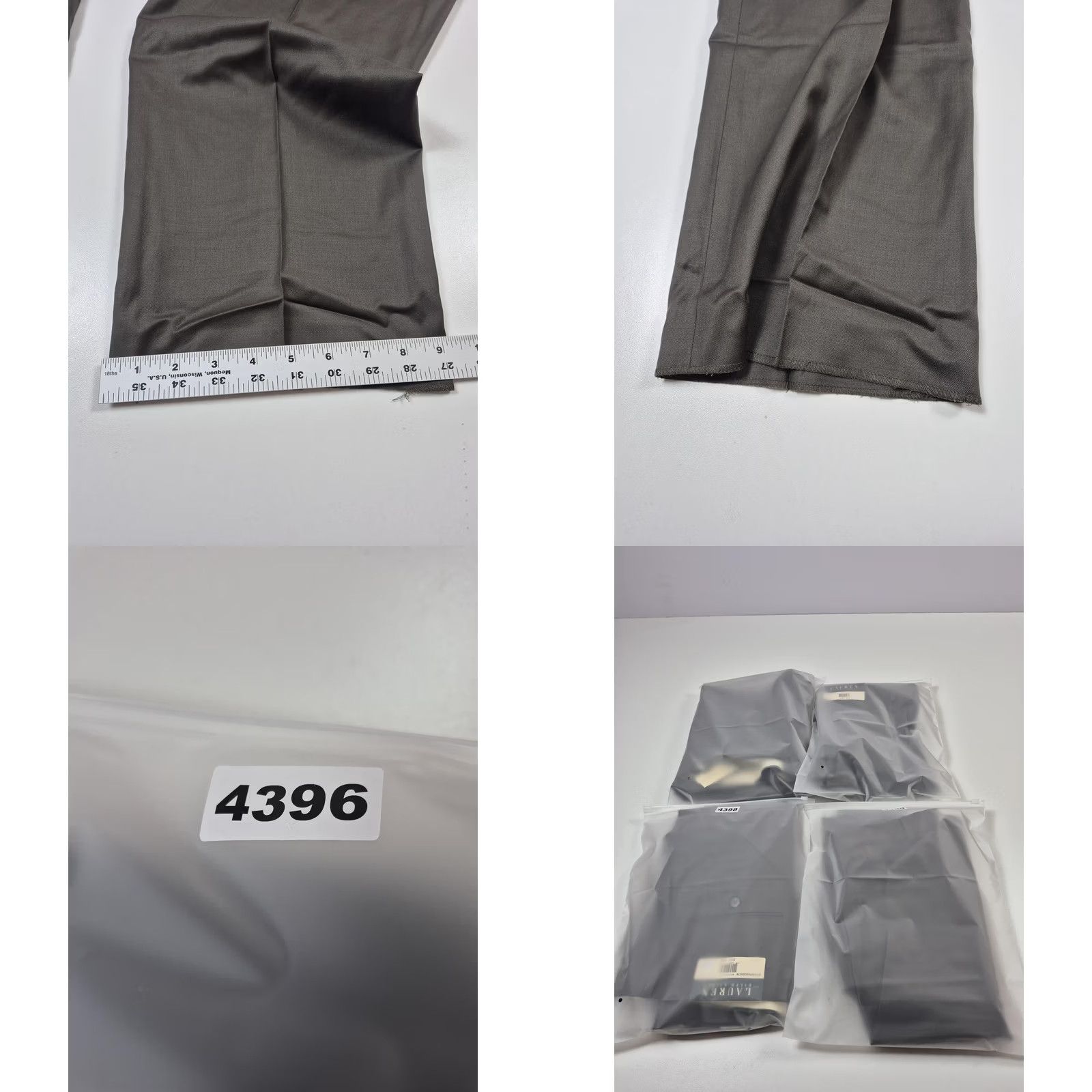 Ralph Lauren Lauren Ralph Lauren Pants Mens 40x36 Olive Wool Cashmere Pleated Unhemmed Dress Pants Medium Green 40W 30L Vintage N/A Size US 40 / EU 56 - 9 Thumbnail
