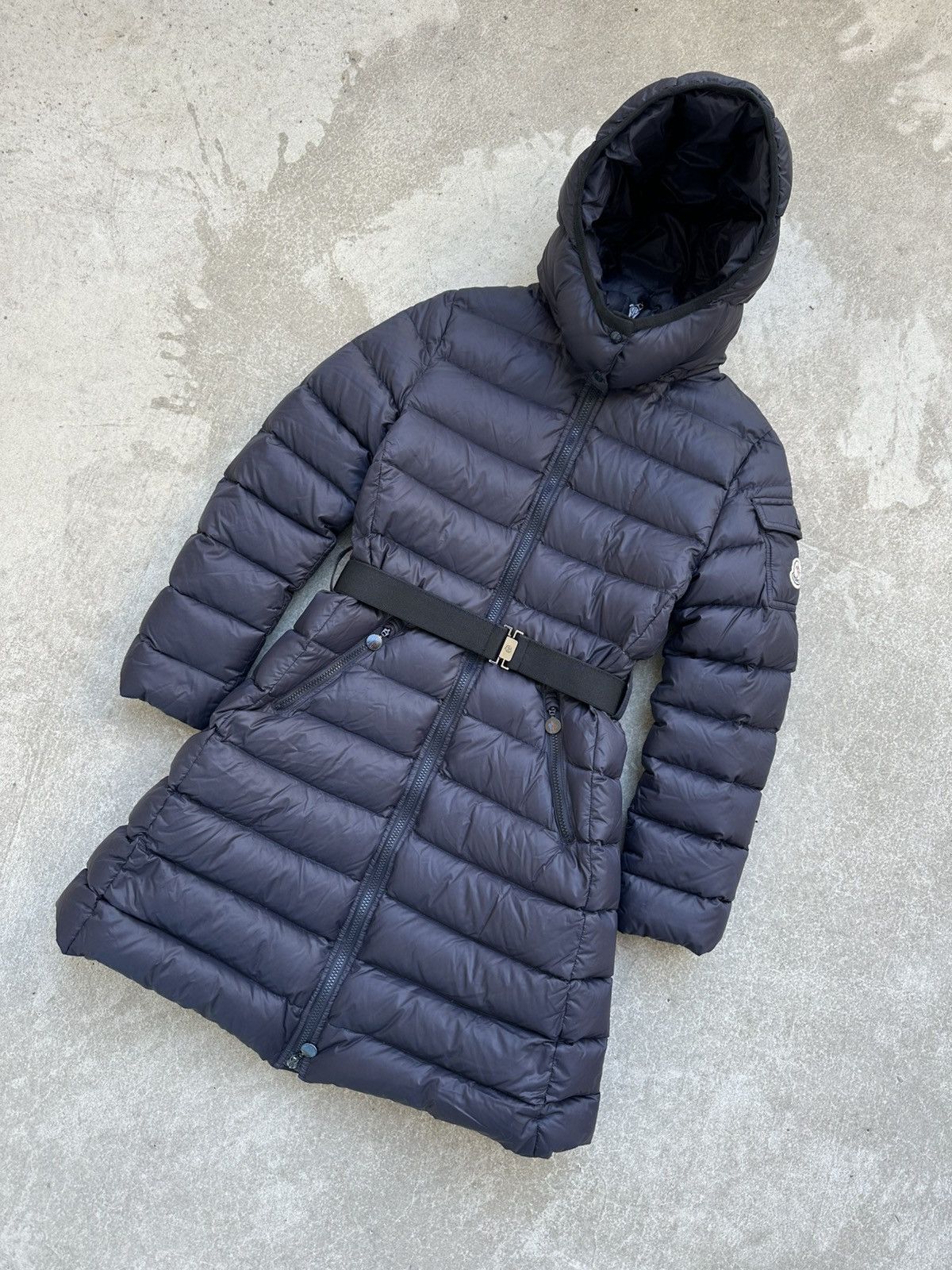 Moncler Moncler Long Puffer Down Coat Jacket with Belt Size XS / US 0-2 / IT 36-38 - 2 Thumbnail