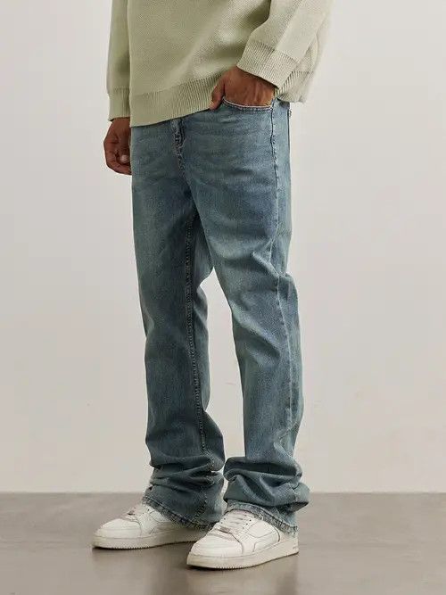 VIBE distressed y2k flared skate hiphop jeans Size US 29 - 8 Thumbnail