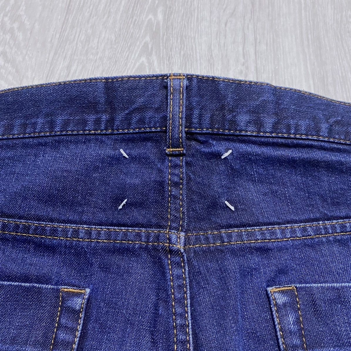 Maison Margiela Maison Martin Margiela ‘14 Main 10 Line Navy Slim Jean Denim Size US 34 / EU 50 - 6 Thumbnail