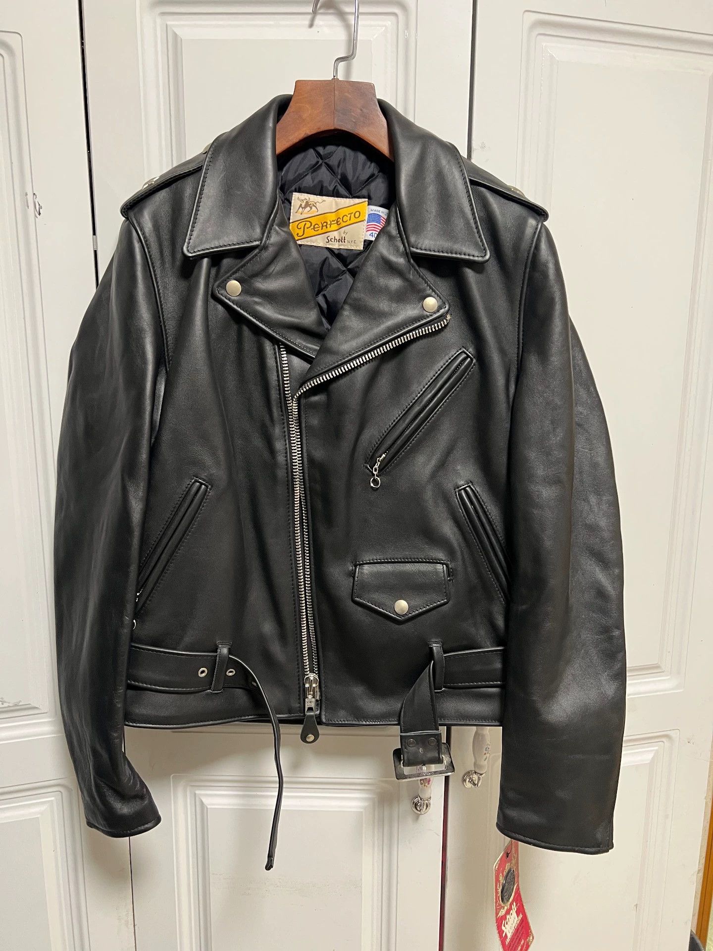 【デッドストック】 Stussy × Schott Racing Jacket Schott × Stussy Stussy x Schott NYC Leather Racing Jacket | Grailed