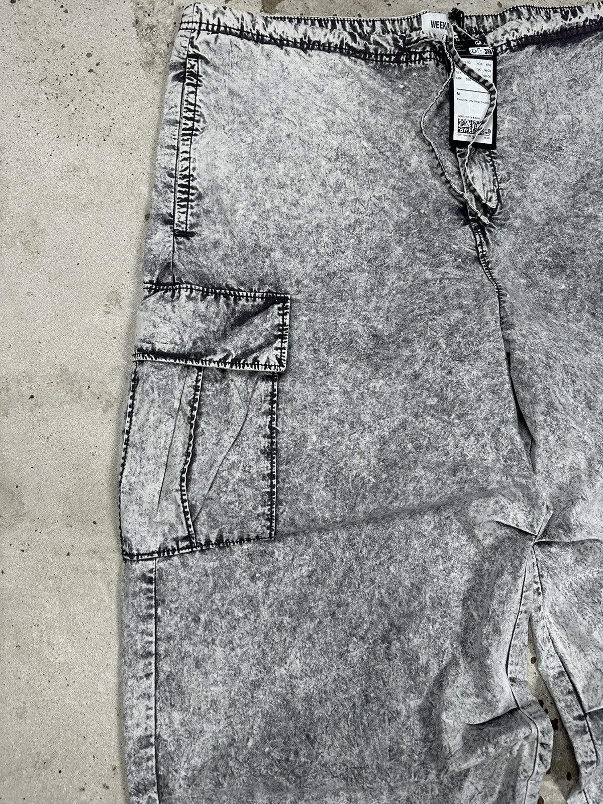 Weekday DSWT Weekday Parachute Loose Baggy Cargo Trousers Pants Size US 32 / EU 48 - 5 Thumbnail