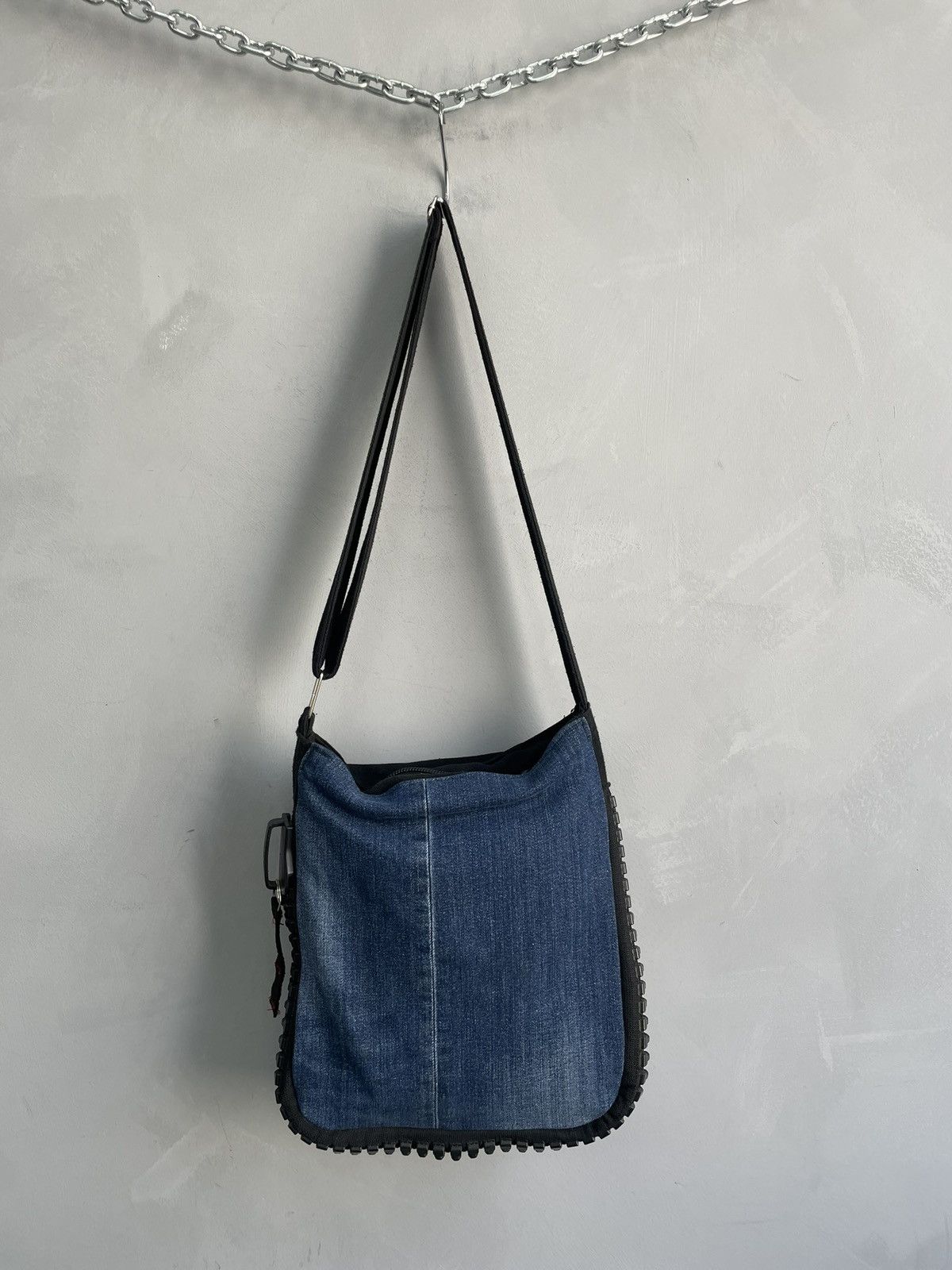 Diesel Big Zip avant garde shoulder bag y2k diesel style Size ONE SIZE - 1 Thumbnail