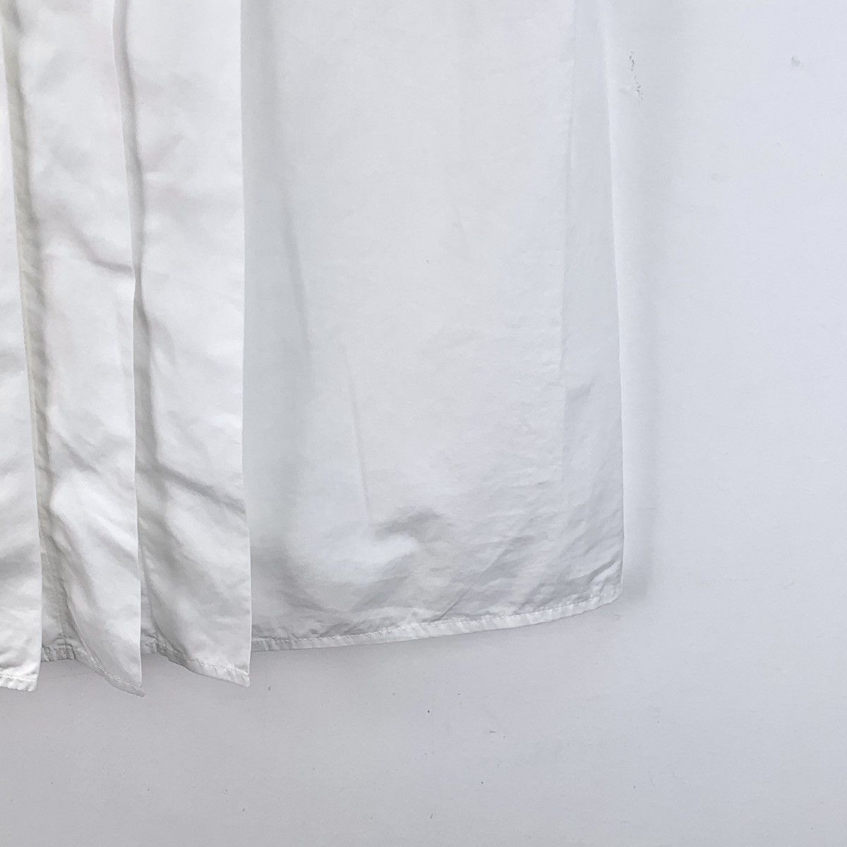Chanel Chanel White Pleated Design Collared Sleeveless Shirt K26WX Size XS / US 0-2 / IT 36-38 - 4 Thumbnail