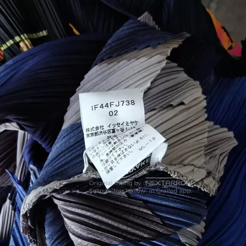 Issey Miyake Issey Miyake Diamond Cut Gradient Top Size M / US 6-8 / IT 42-44 - 4 Thumbnail