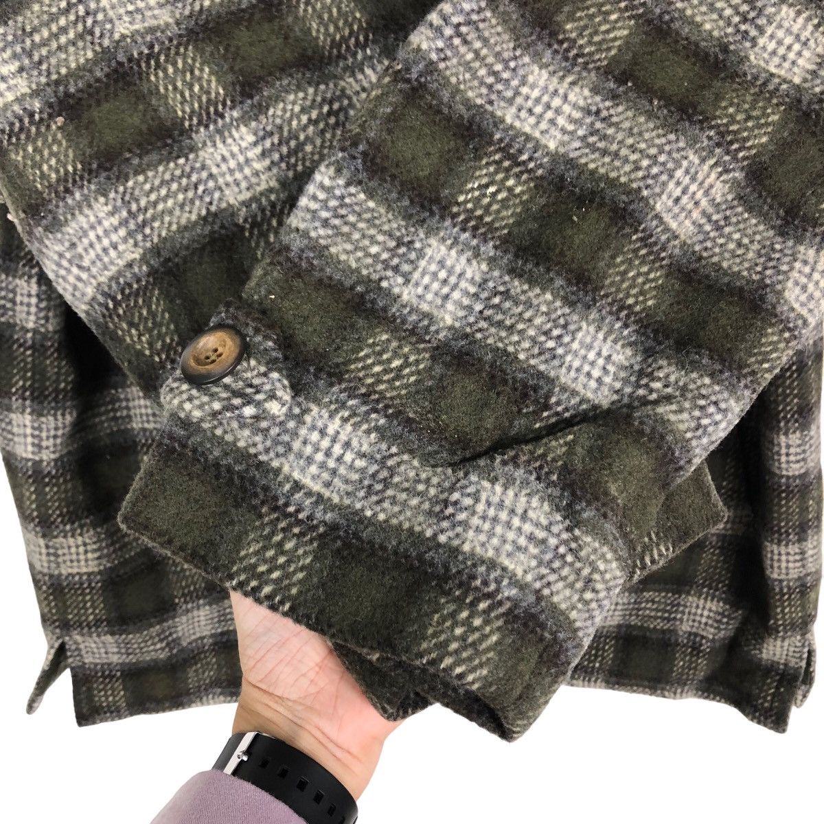 Flannel 🔥90’s Vintage Flannel Jacket Belle Maison Tartan Design Size US M / EU 48-50 / 2 - 12 Thumbnail