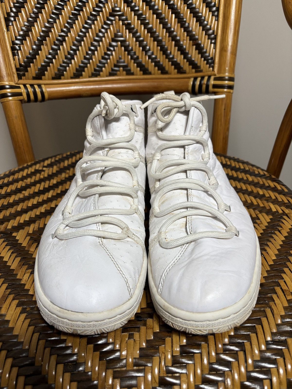 Jordan Brand Air Jordan Galaxy White Black 820255-100 Men's Size 10.5 Size US 10.5 / EU 43-44 - 2 Thumbnail