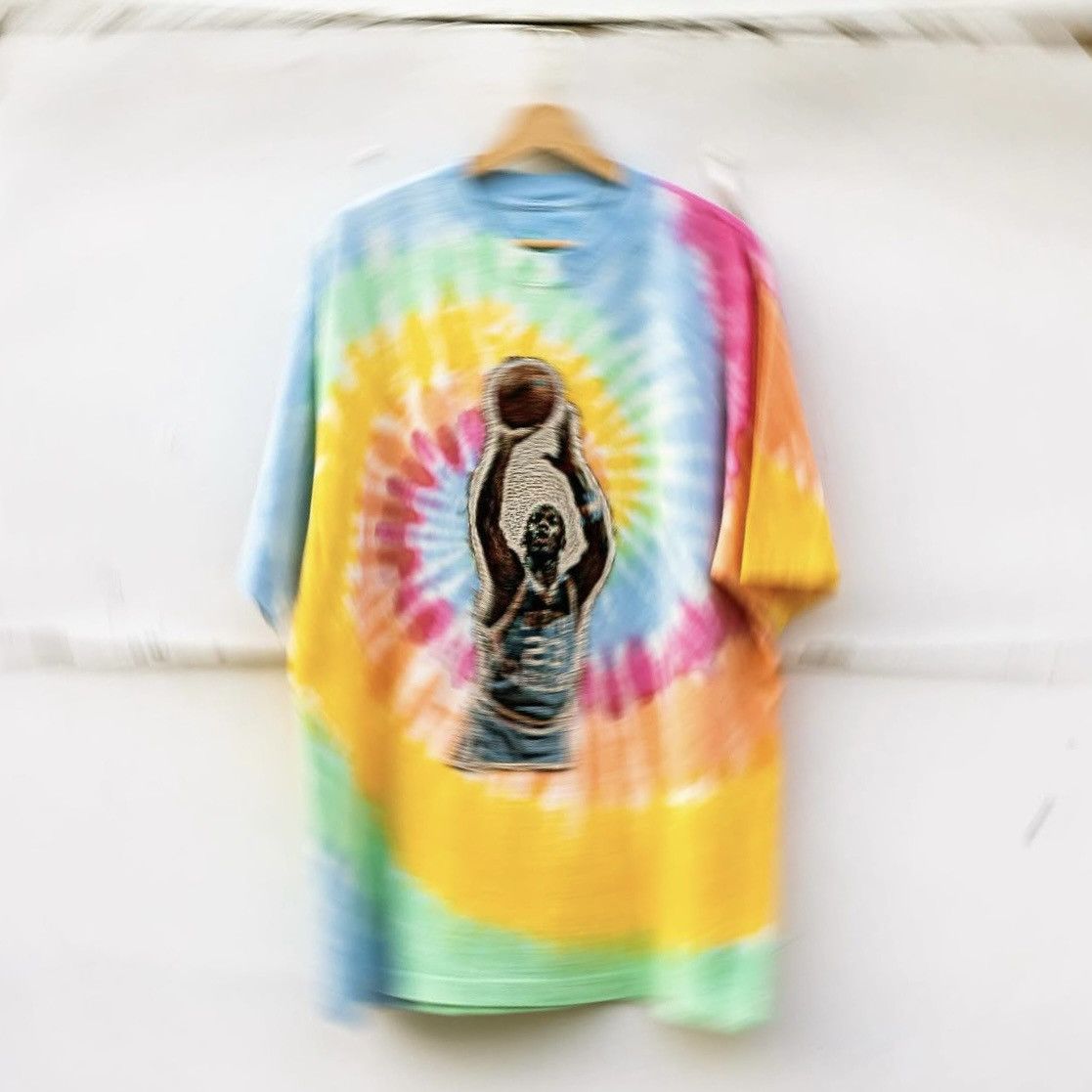 Handmade Inwayoveryourhead Custom Tie Dye Jordan Tee Size US XXL / EU 58 / 5 - 1 Thumbnail