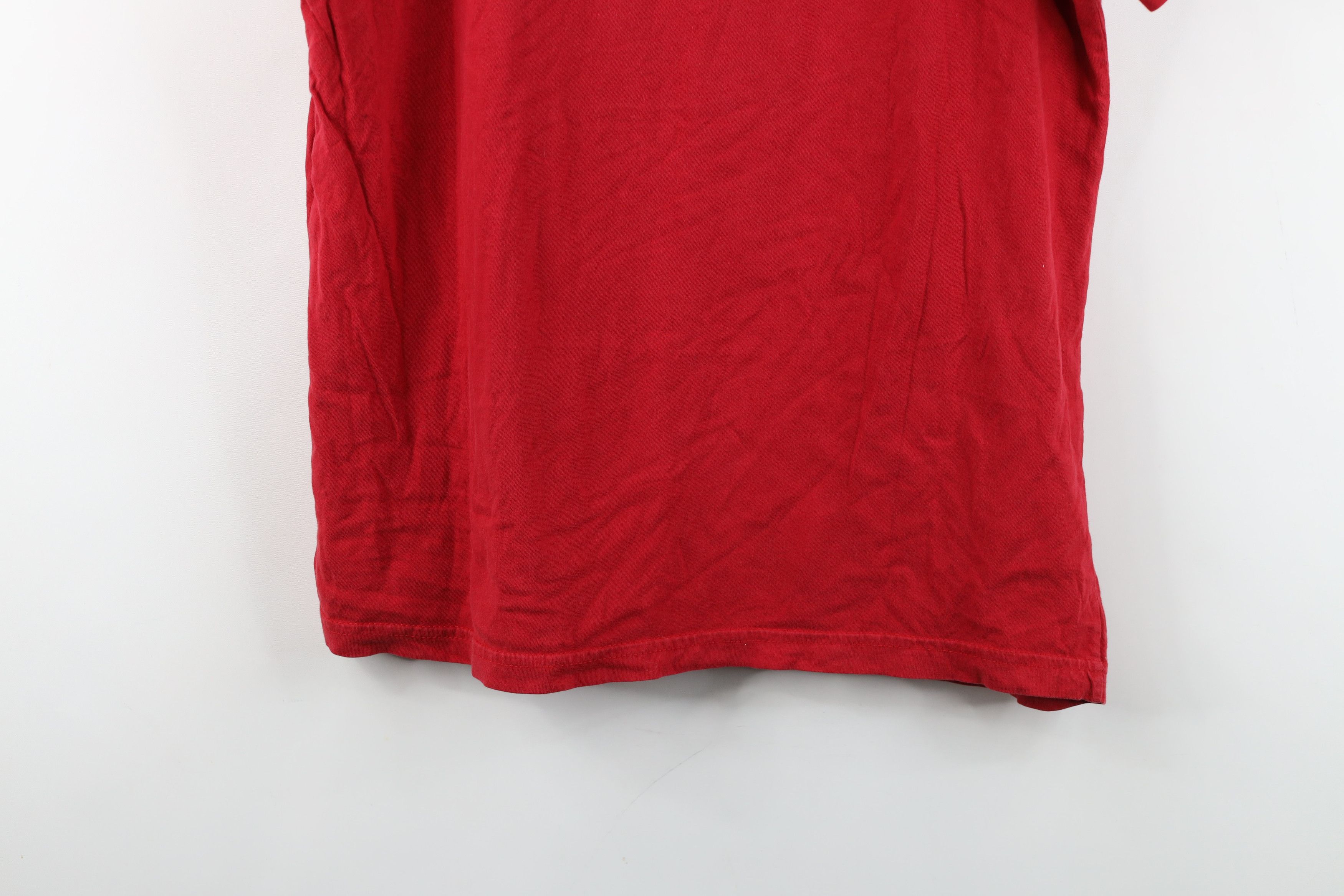 Ralph Lauren Vintage 90s Ralph Lauren Lion Crest Bleecker T-Shirt Red Size US S / EU 44-46 / 1 - 15 Thumbnail