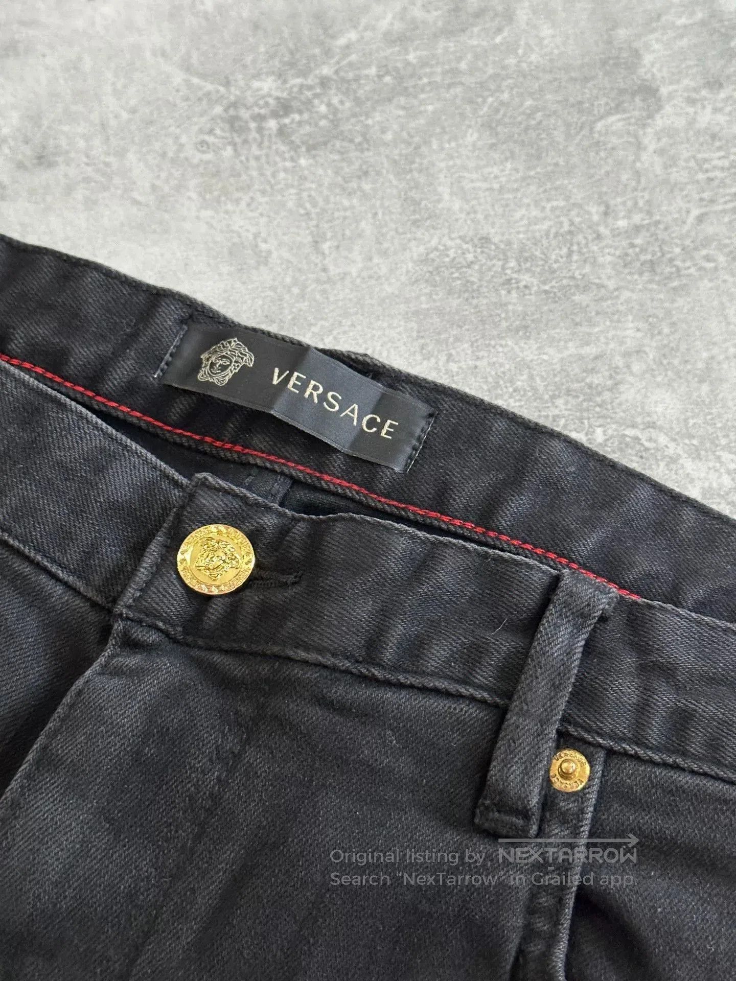 Versace Versace Black Casual Jeans for Men. Size US 36 / EU 52 - 5 Thumbnail