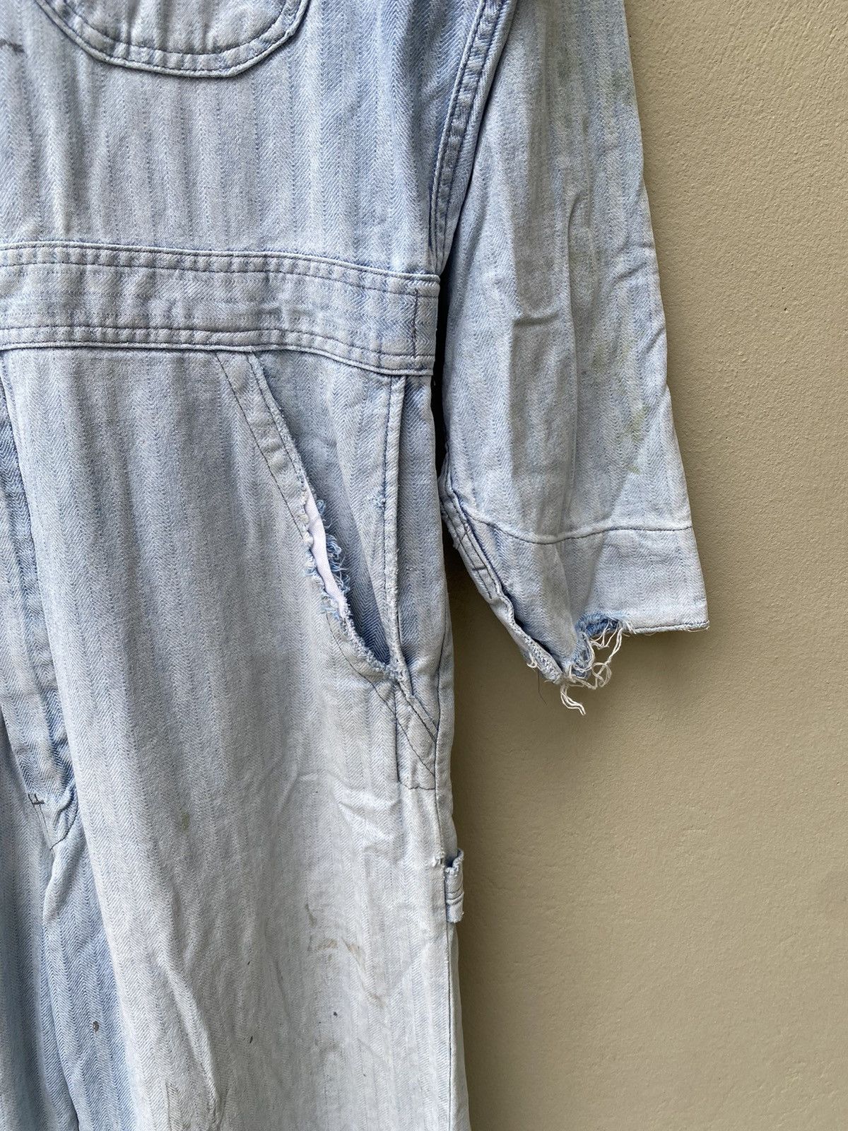 Dickies × Vintage RARE VINTAGE DICKIES OVERALLS WORKERS DISTRESSED Size US 42 / EU 58 - 6 Thumbnail