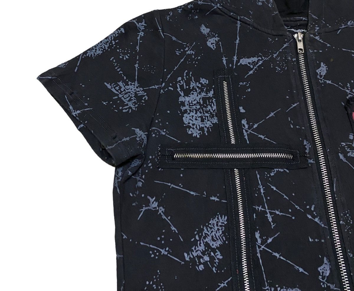 If Six Was Nine × Japanese Brand × Vintage Rare Design Vintage Brand Blood Storm Bondage Hoodie 1990s Size US M / EU 48-50 / 2 - 5 Thumbnail