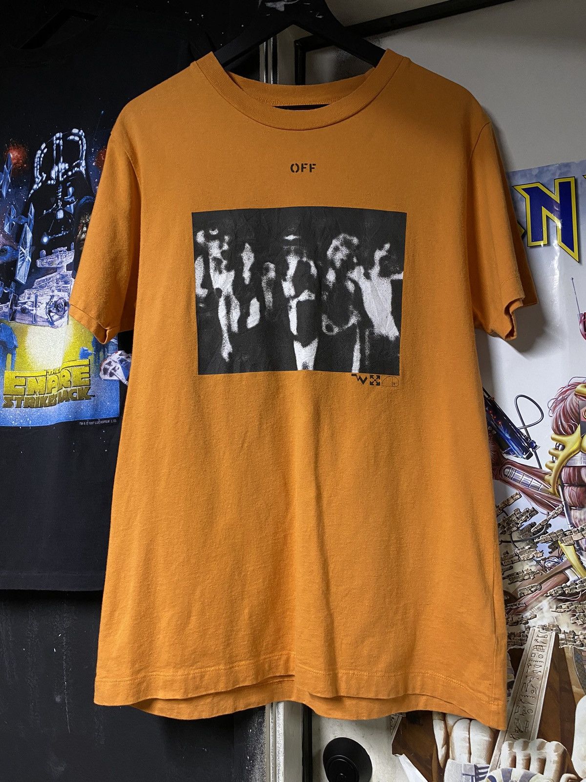 Off-White Virgil Abloh Spray Arrows Tee Shirt Medium