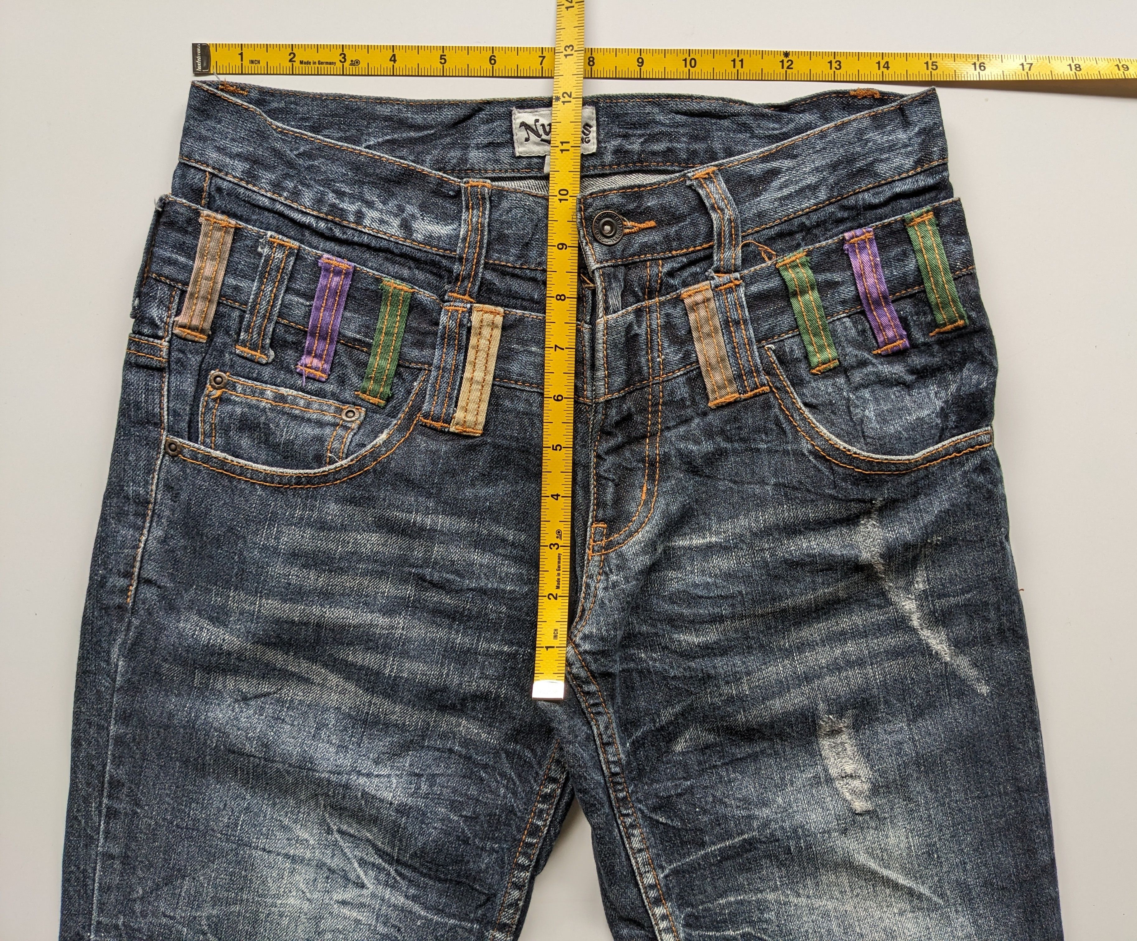 If Six Was Nine × Japanese Brand × Le Grande Bleu (L.G.B.) Nylaus double waist clawmark Size US 30 / EU 46 - 10 Thumbnail