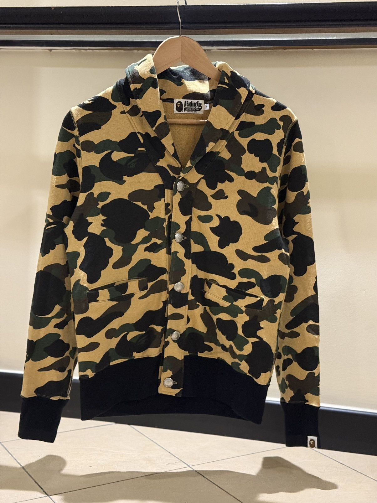 A BATHING APE 1st CAMO Sweat Cardigan