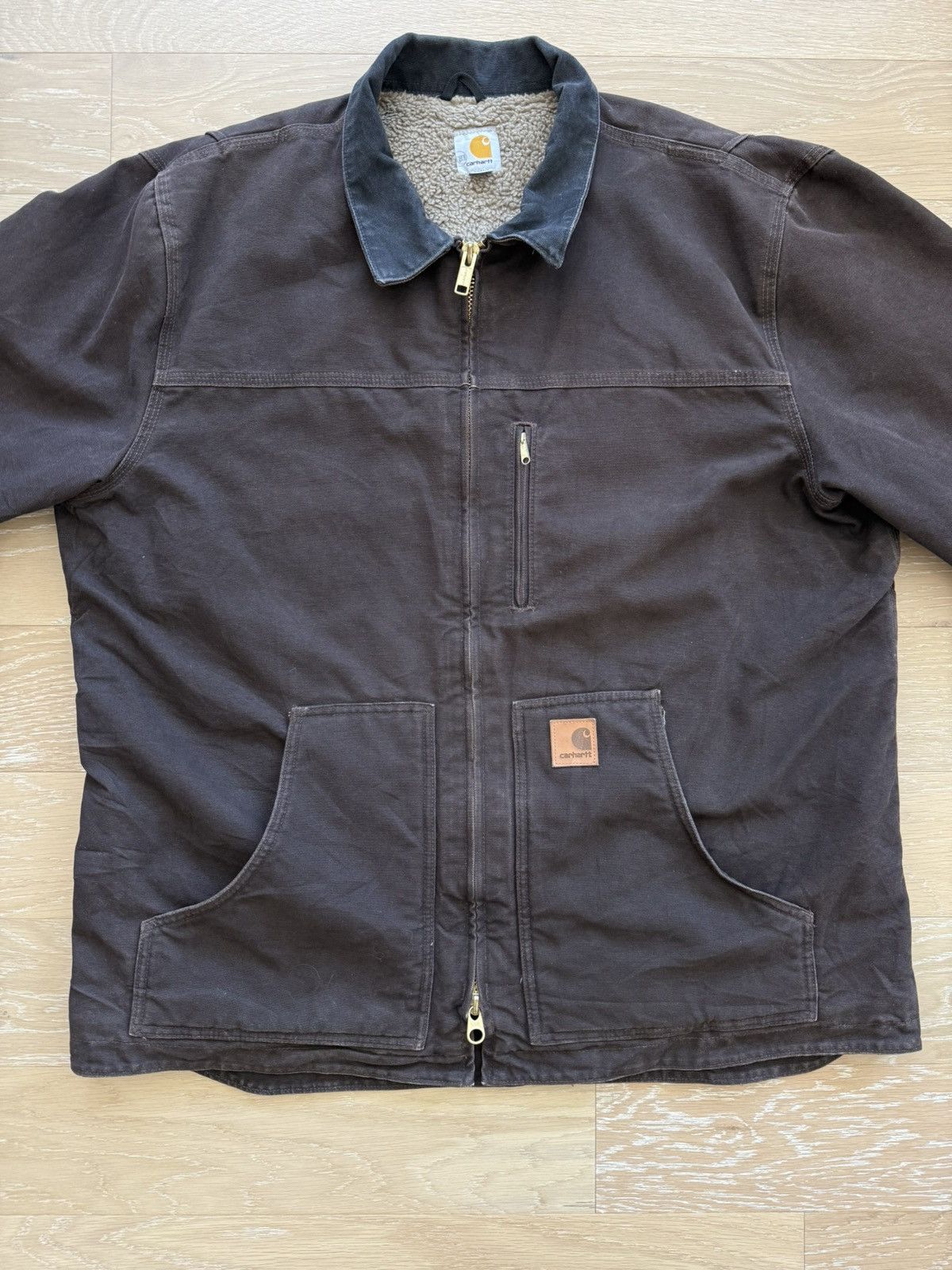 Carhartt Carhartt Sherpa Lined Chore Coat Size US XL / EU 56 / 4 - 2 Thumbnail