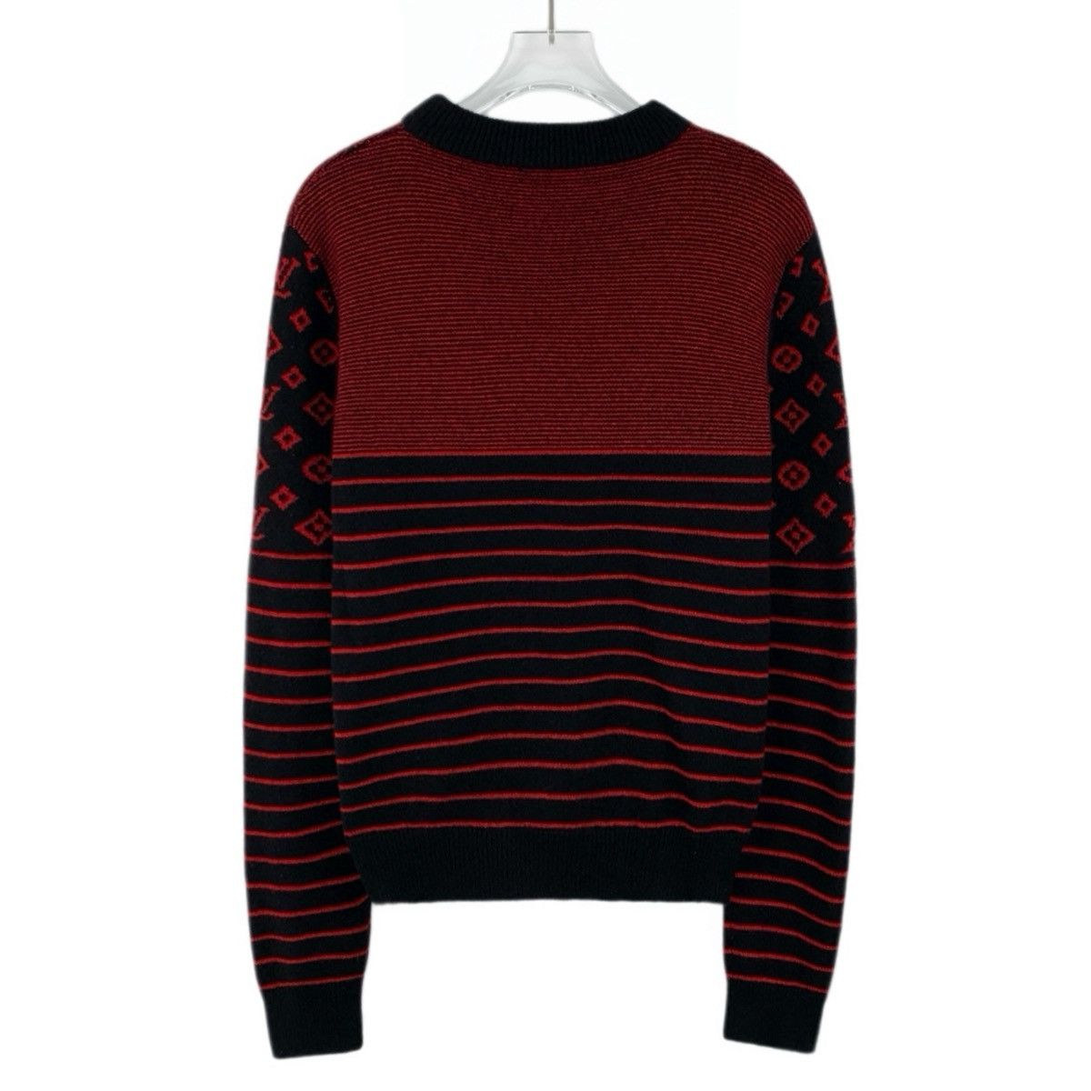 Louis Vuitton Louis Vuitton Striped Cashmere Long Sleeve Knitwear K26WX Size M / US 6-8 / IT 42-44 - 2 Thumbnail