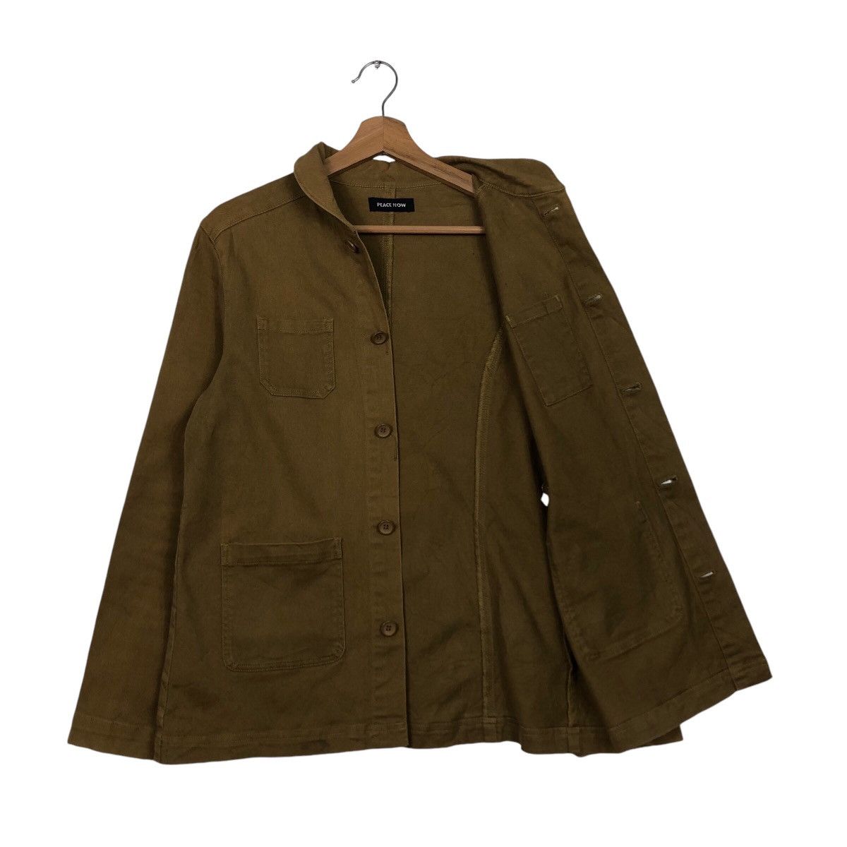 Japanese Brand 📌Vintage Chore Work Jacket Peace Now Duck Canvas Size US M / EU 48-50 / 2 - 12 Thumbnail