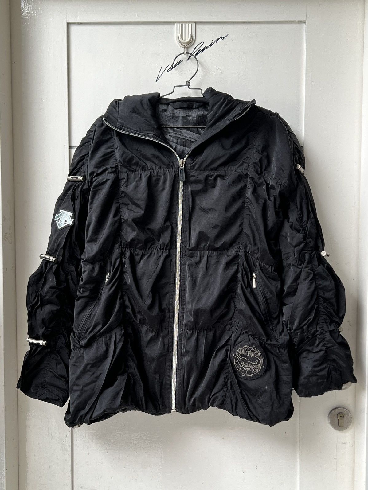 Descente DESCENTE Black Zipper Jacket Size US XXL / EU 58 / 5 - 5 Thumbnail