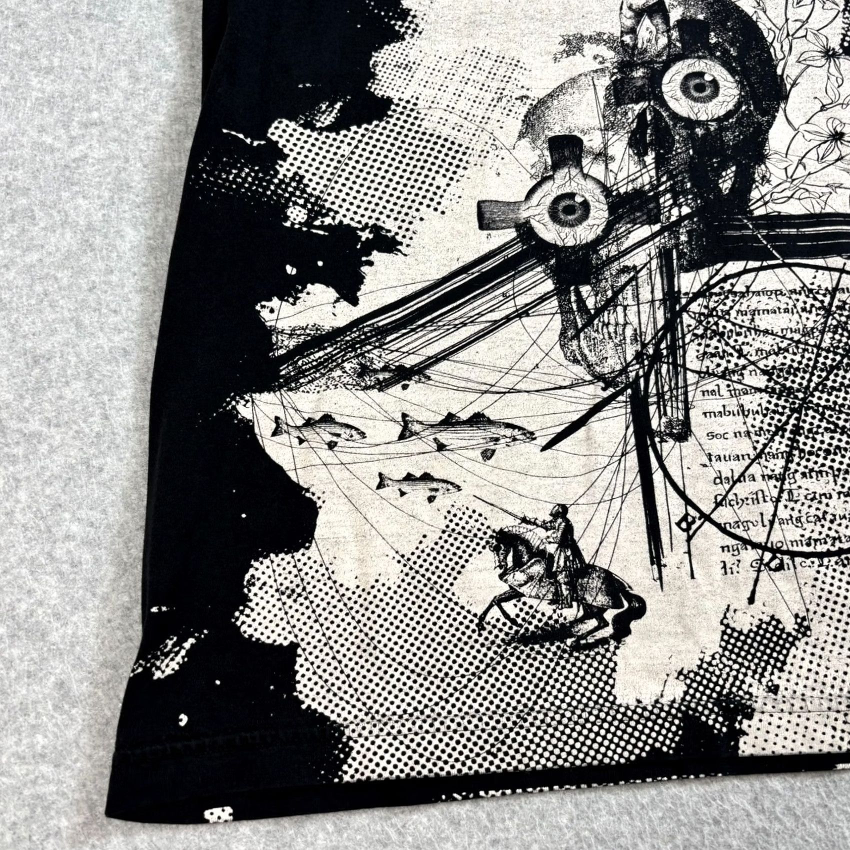 Threadless Threadless Heaven Earth Tshirt Men M Black Graphic Print Made USA Art To Wear Size US M / EU 48-50 / 2 - 7 Thumbnail