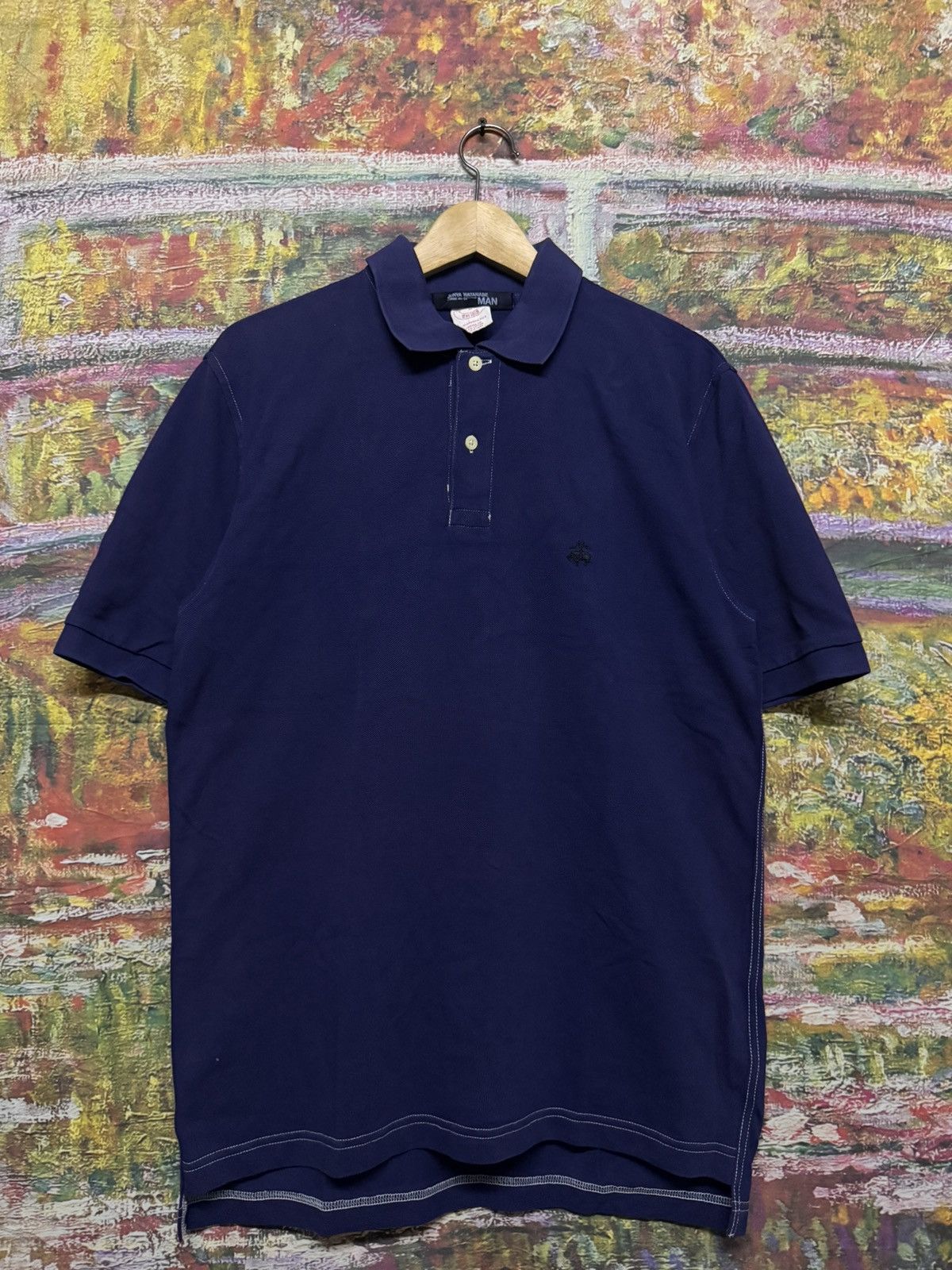 Junya Watanabe Junya Watanabe Comme des garcons x brooks brothers Tee Size US M / EU 48-50 / 2 - 3 Thumbnail