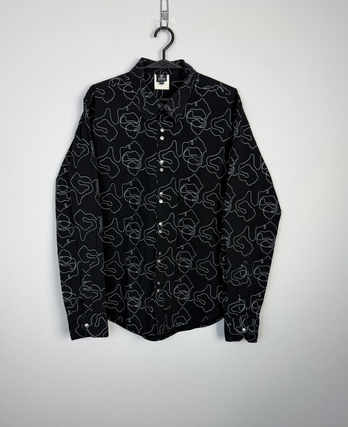 Versace Jeans Couture Unique Versace Jeans Couture Medusa Shirt + Vintage 90's Size US L / EU 52-54 / 3 - 1 Thumbnail