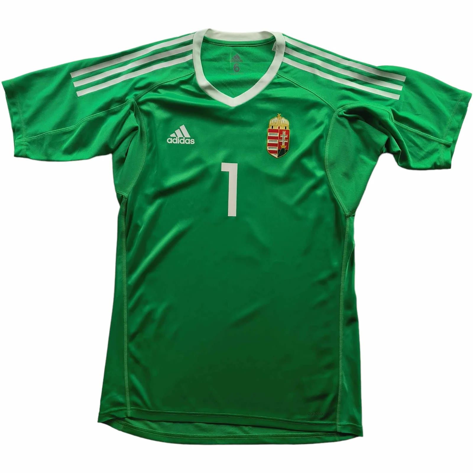 Adidas Hungary 2017-19 Adidas goalkeeper football jersey size 6 Size US M / EU 48-50 / 2 - 1 Thumbnail