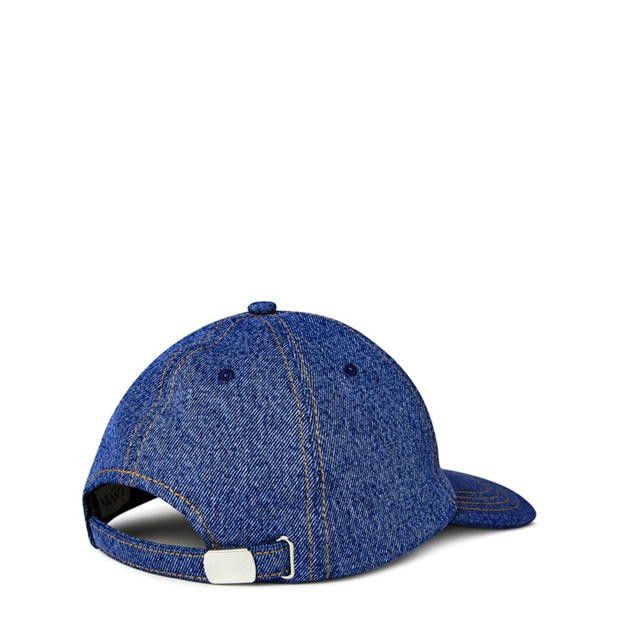 Lanvin o1g2r1mq1024 Size: 60 / Denim Cap in Blue Size ONE SIZE - 2 Thumbnail