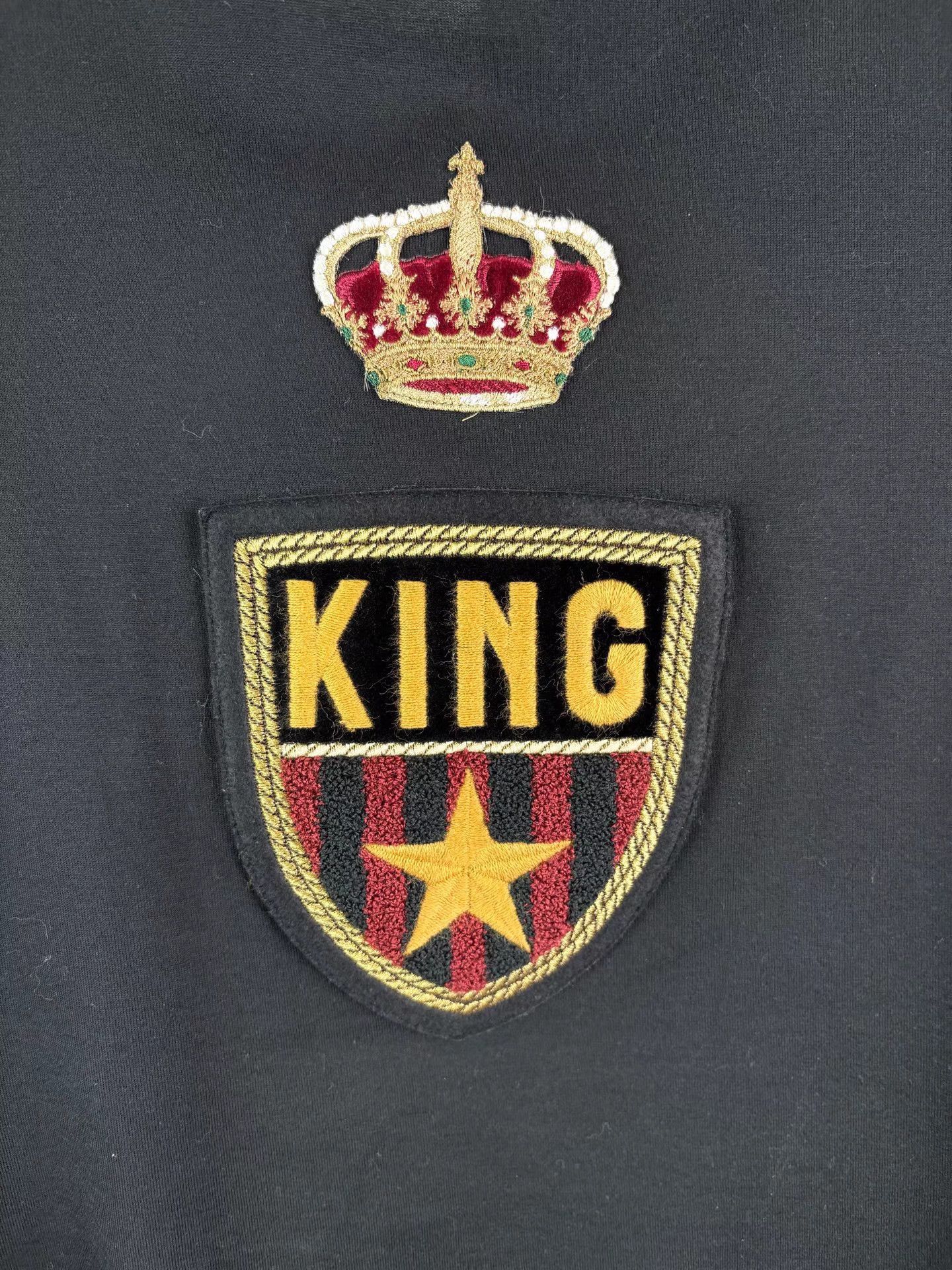 Dolce & Gabbana Dolce & Gabbana Crown Short Sleeve T-shirt K1 Size US L / EU 52-54 / 3 - 3 Thumbnail