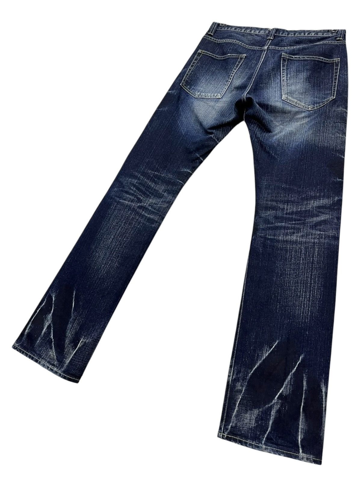 Takeo Kikuchi Designer TAKEO KIKUCHI Lightning Clawmark Whisker Slim Fit⚡️ Size US 29 - 7 Thumbnail