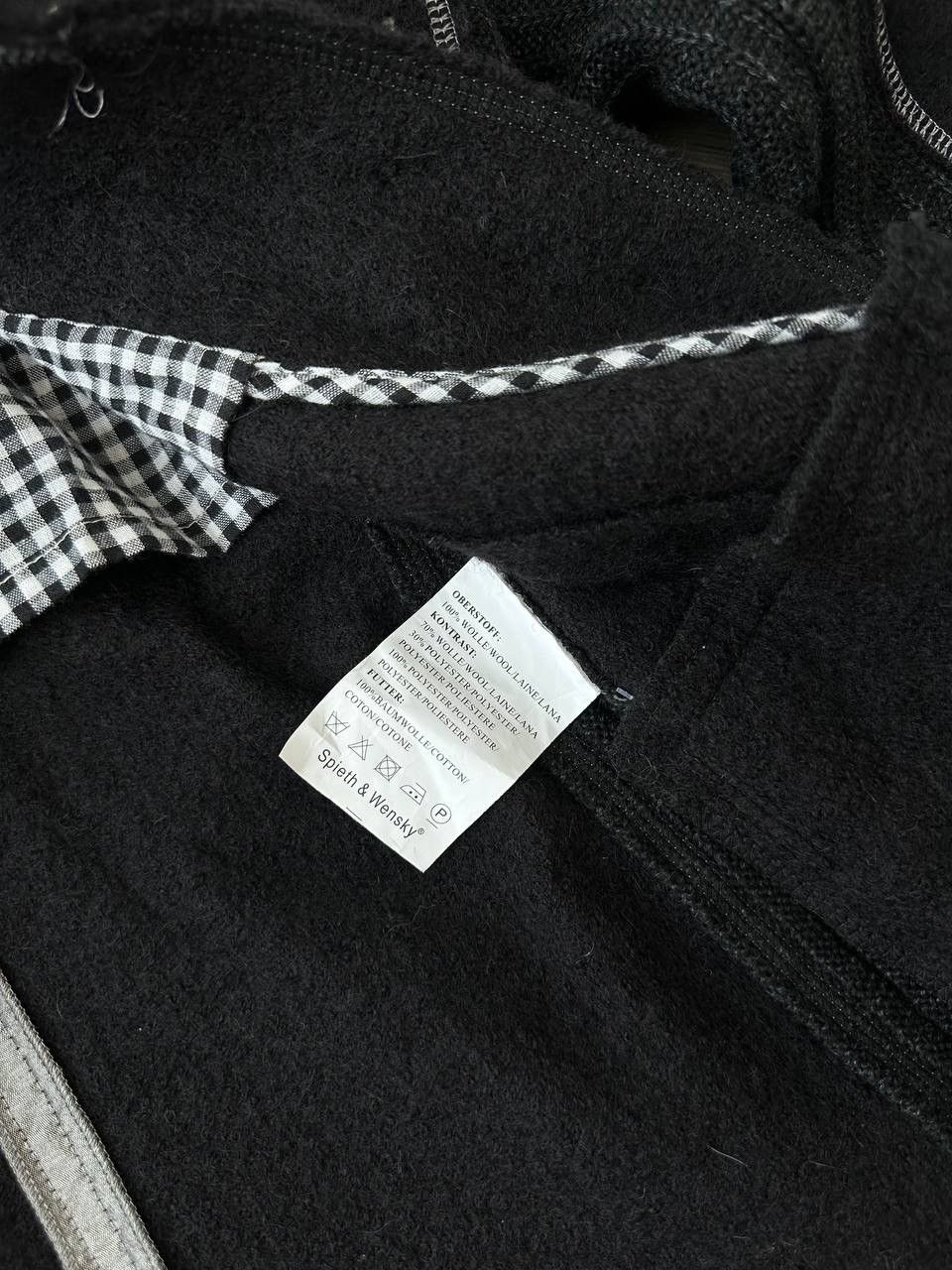 Other UK Vintage Spieth &Wensky Black Wool Jacket German Trachtenwear Size US S / EU 44-46 / 1 - 14 Thumbnail