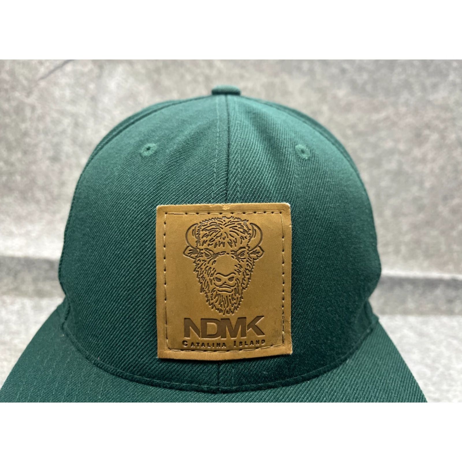 Vintage Yupoong Seafood Snapback Hat Cap Adult One Size Teal Blue Acrylic Wool Blend Outdoor Logo Mens Size ONE SIZE - 2 Thumbnail