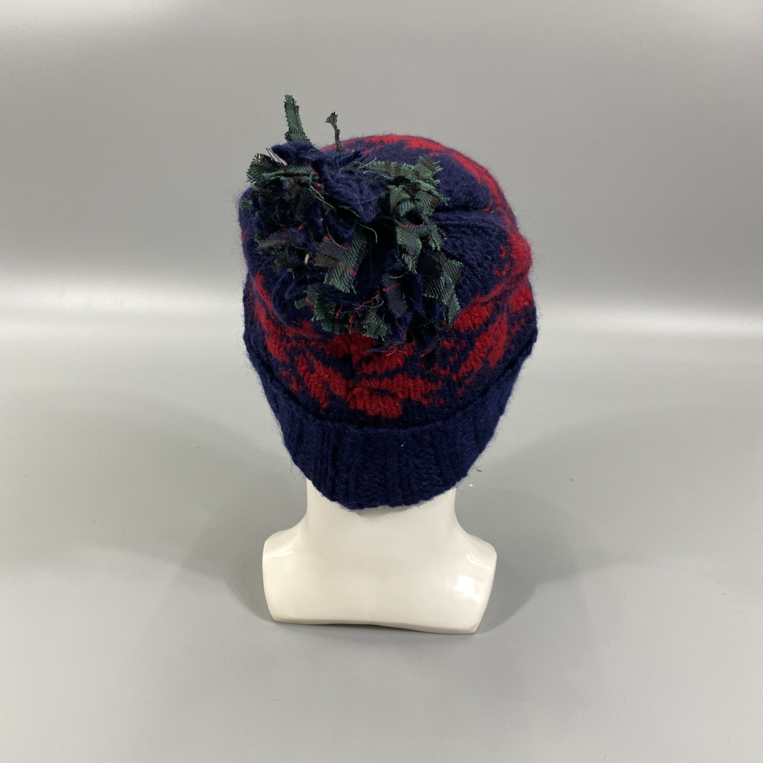 Japanese Brand Candy Stripper Knitted Beanie Hats -BN905 Size ONE SIZE - 3 Thumbnail