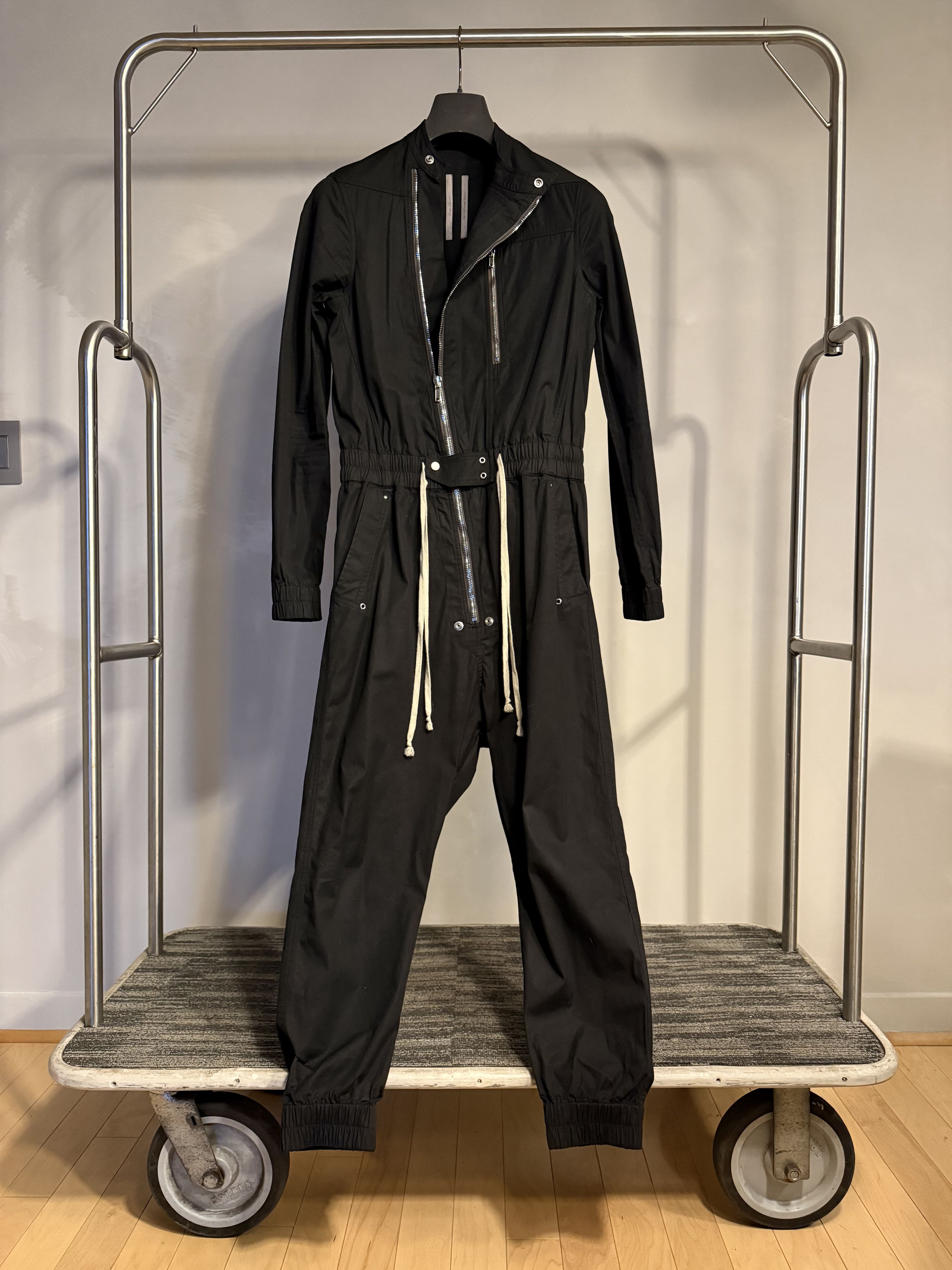 Rick Owens × Rick Owens Drkshdw SS21 RICK OWENS SHORT FLIGHTSUIT