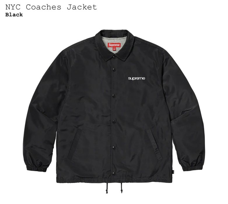 Supreme Supreme NYC Coach jacket | Grailed