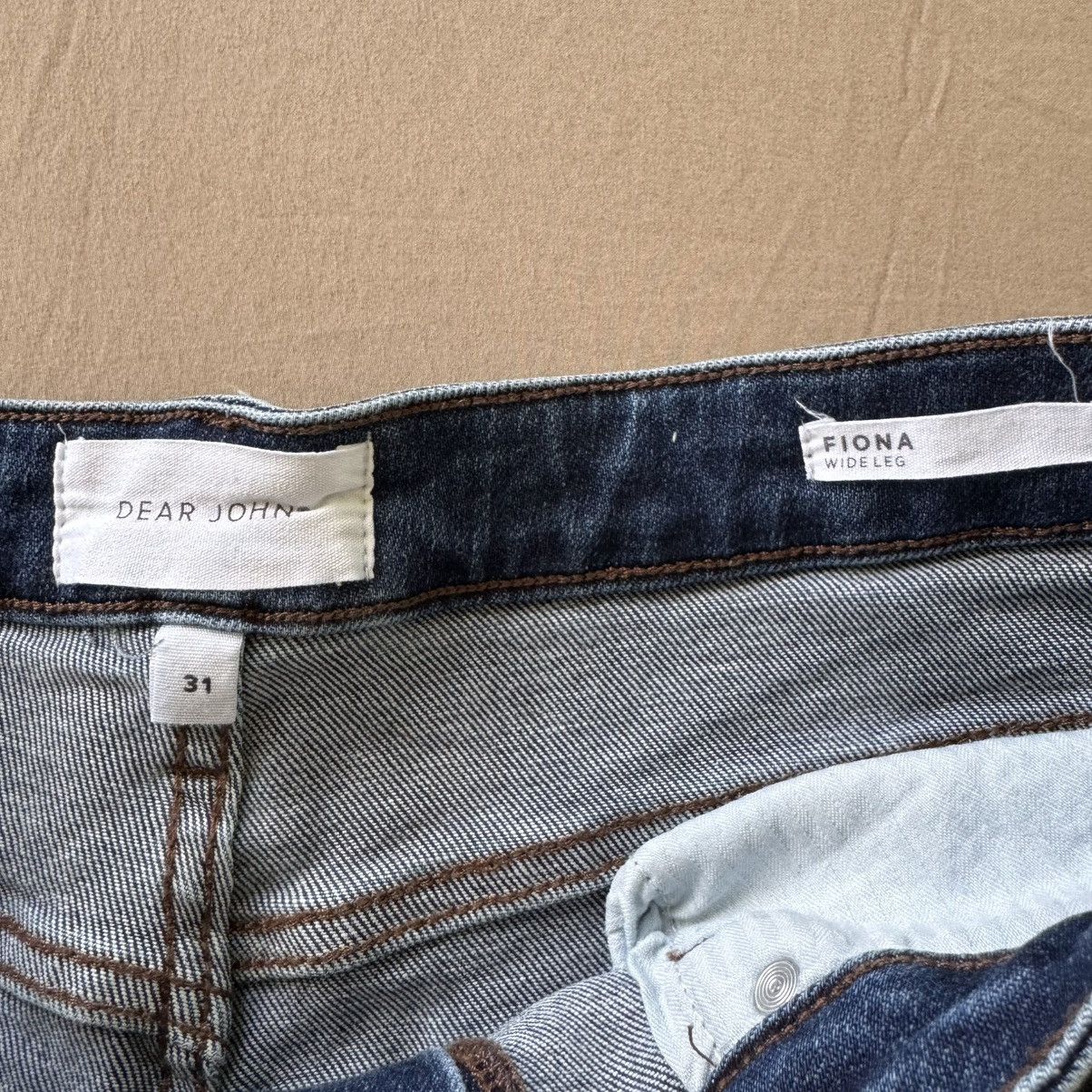 Other Dear John Denim FIONA WIDE LEG JEANS Size 31" - 4 Thumbnail