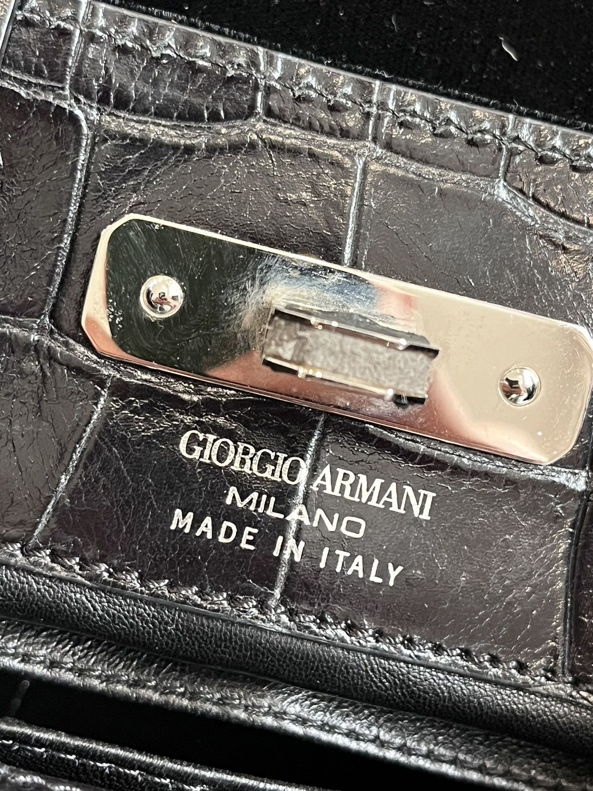 Emporio Armani Hype Giorgio Armani Gargonne bag luxury velour Y2K Size ONE SIZE - 13 Thumbnail